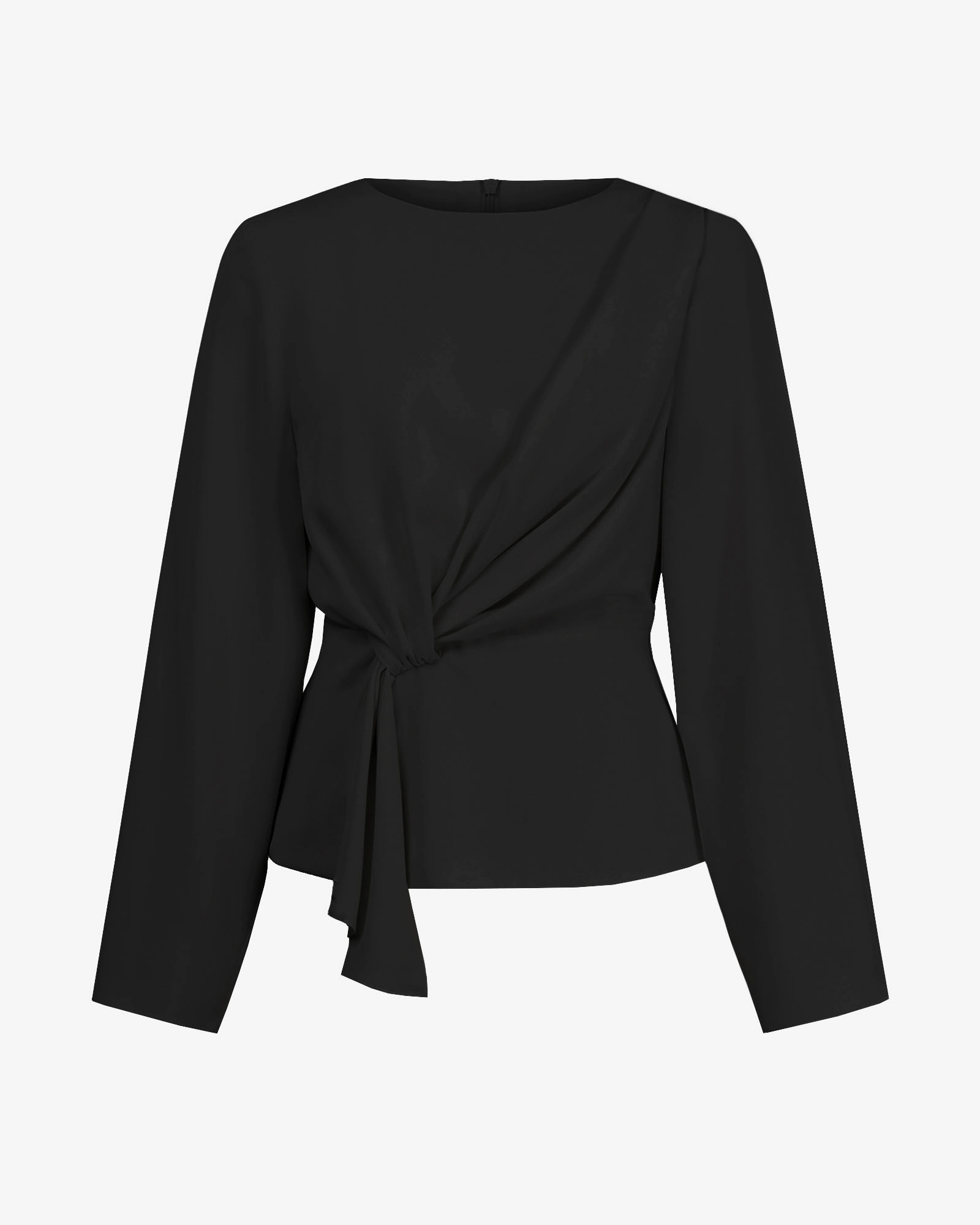 Melody Long Sleeve Draped Top 