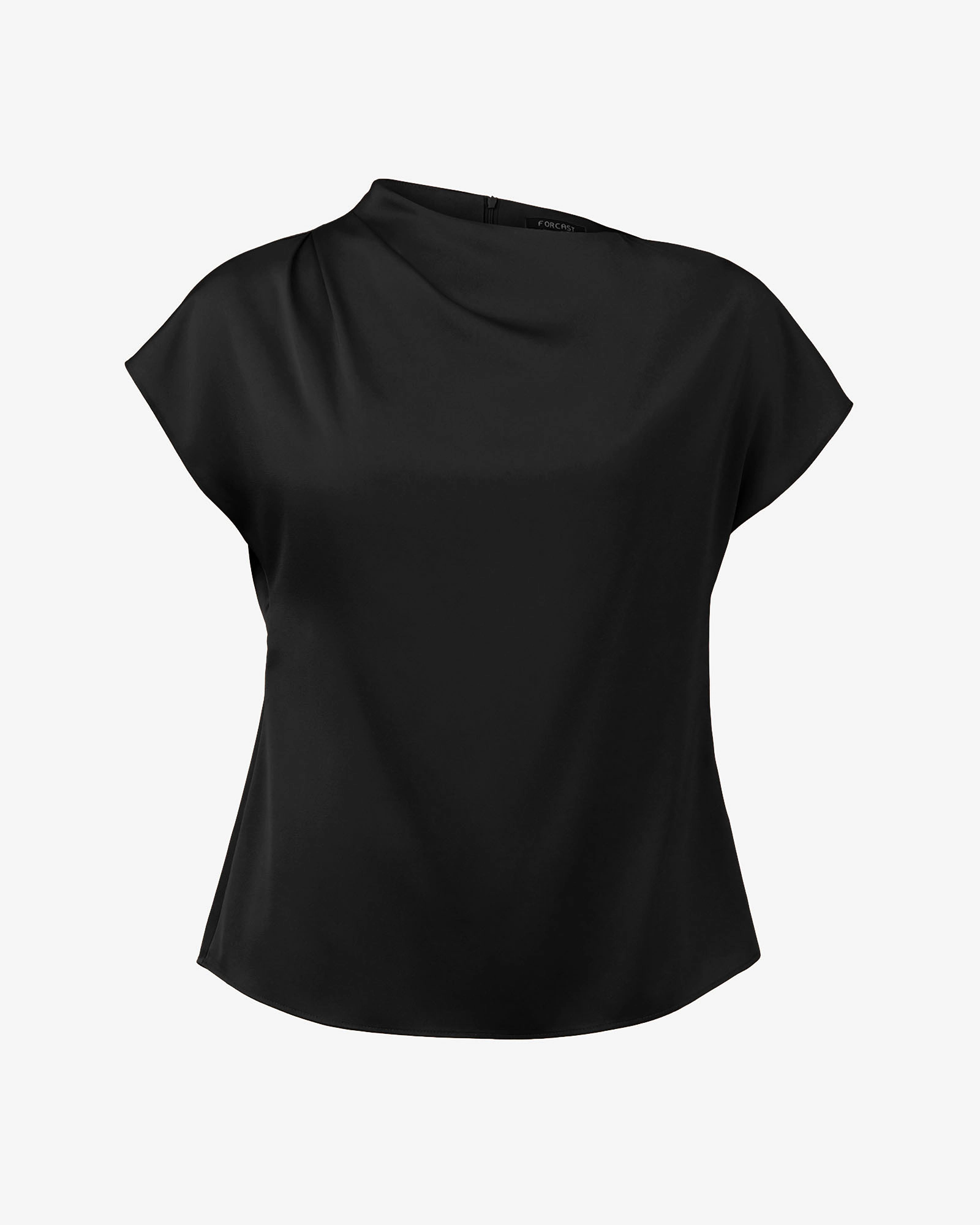Zafina Pleated Draped Top