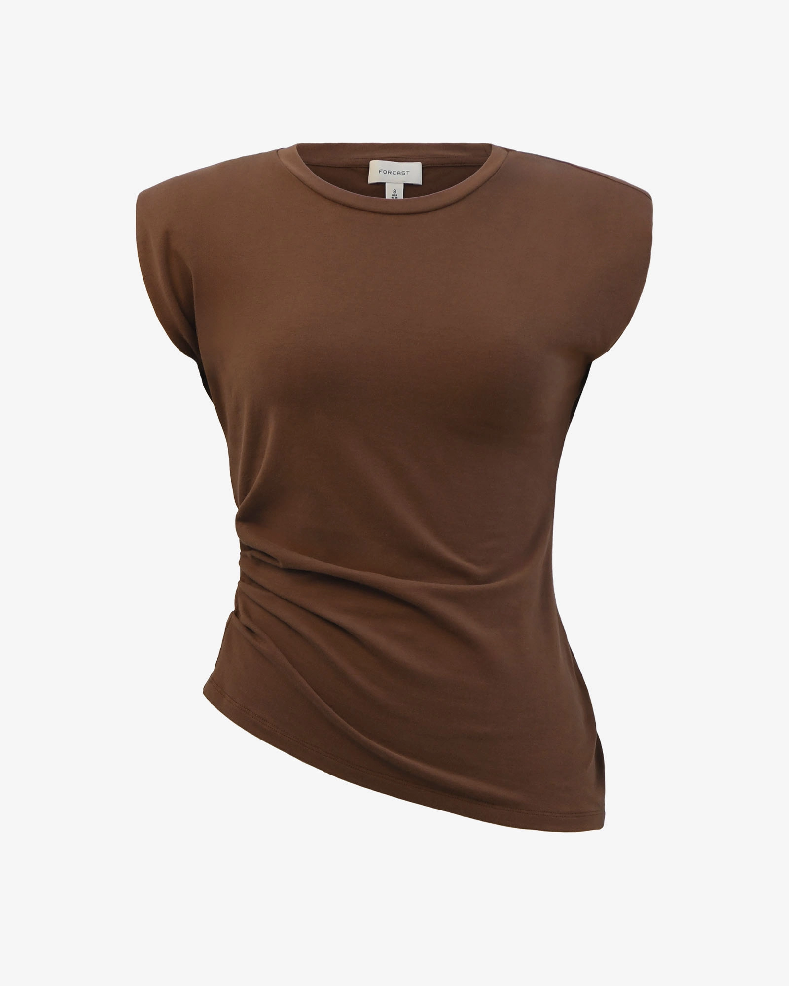 Sarah Padded Ruched Jersey Top