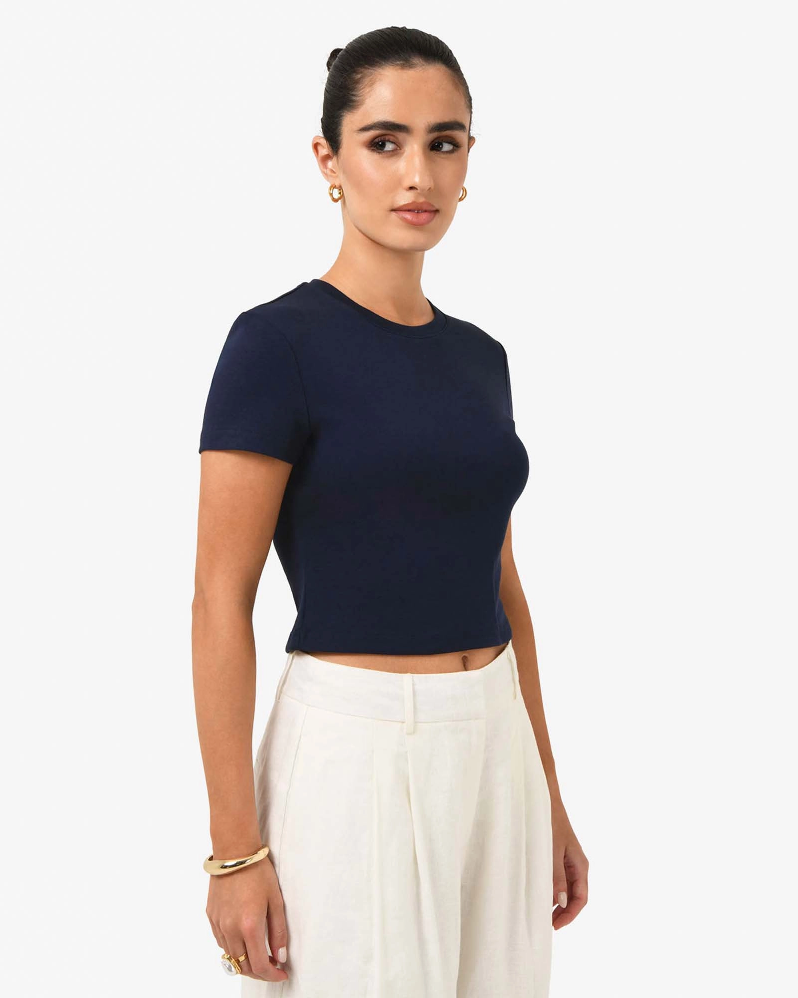 Amy Cropped Baby Tee