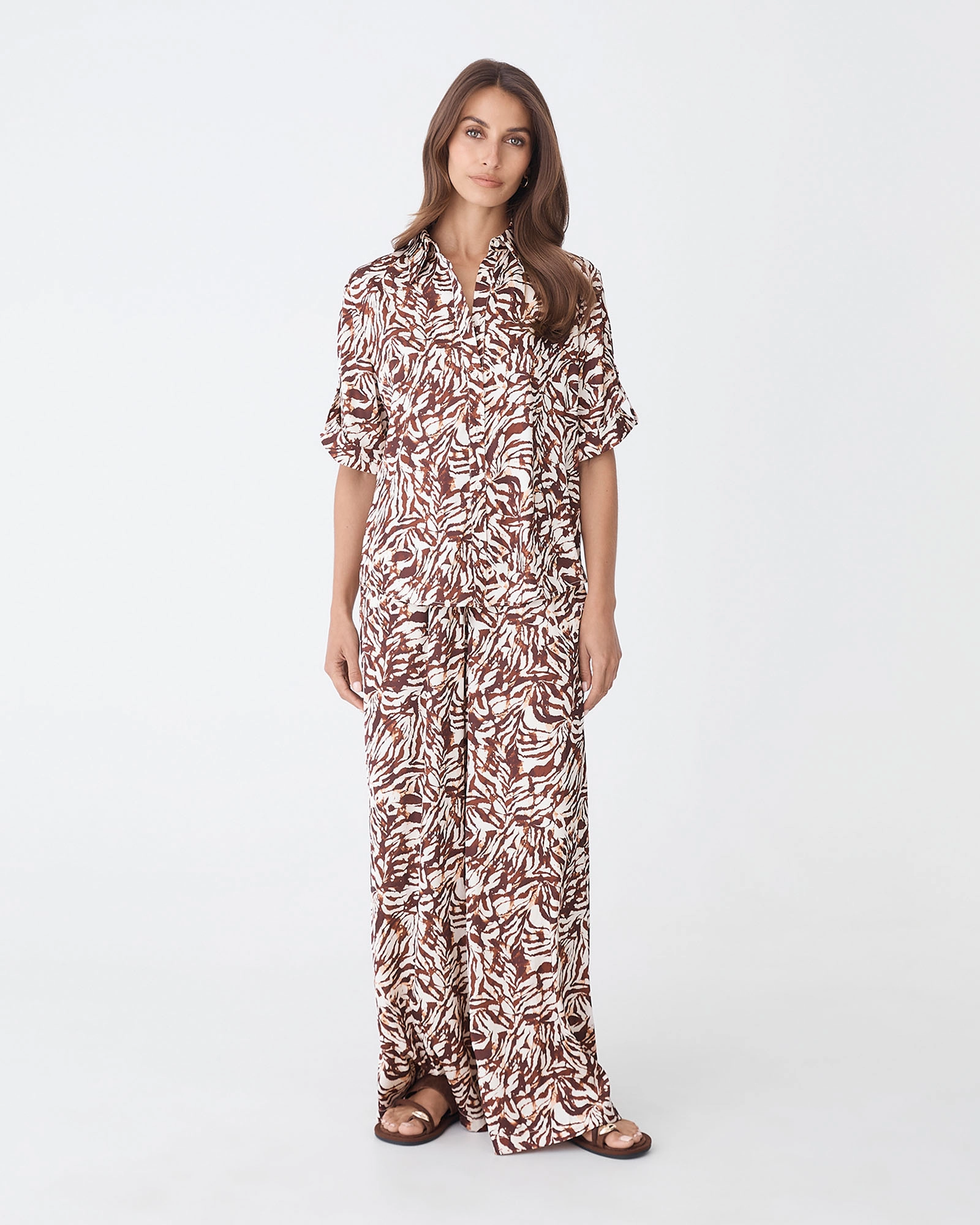 Zuhara Roll Cuff Shirt 