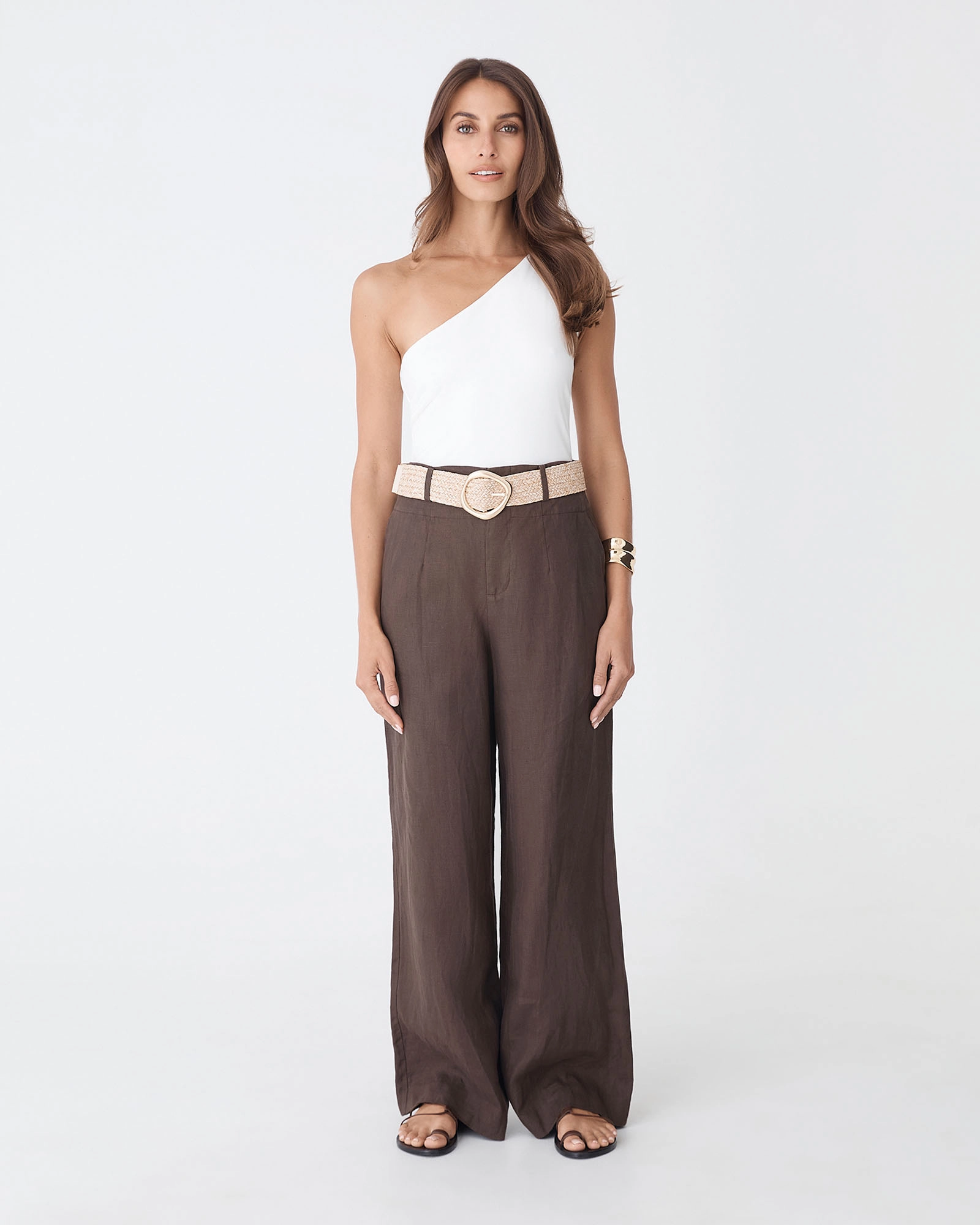 Holly Bamboo One Shoulder Top