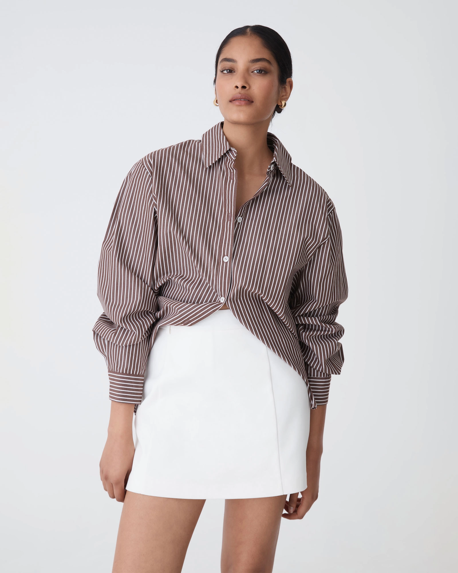 Samara Cotton Striped Shirt