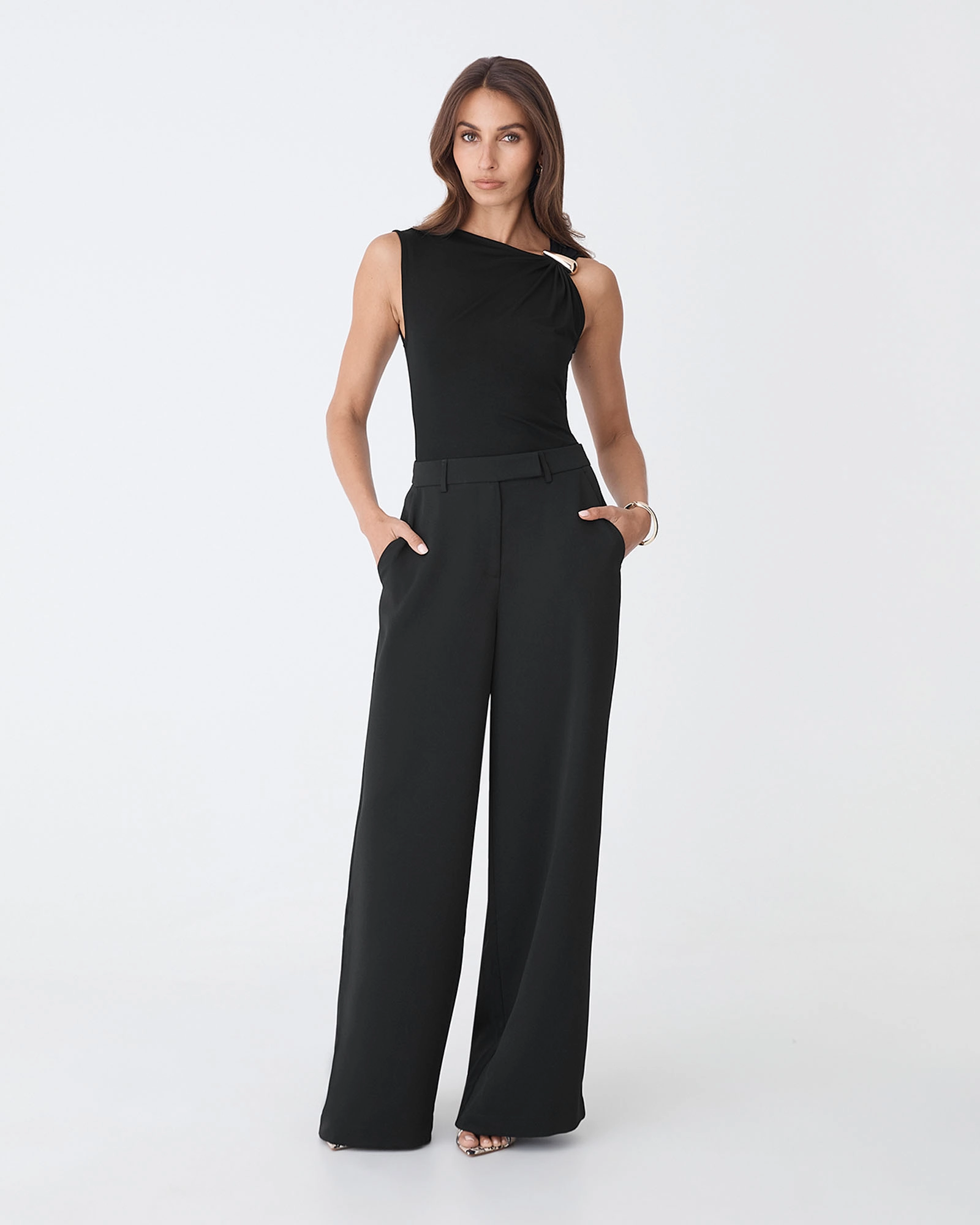 Kirsty Bamboo Ruched Top