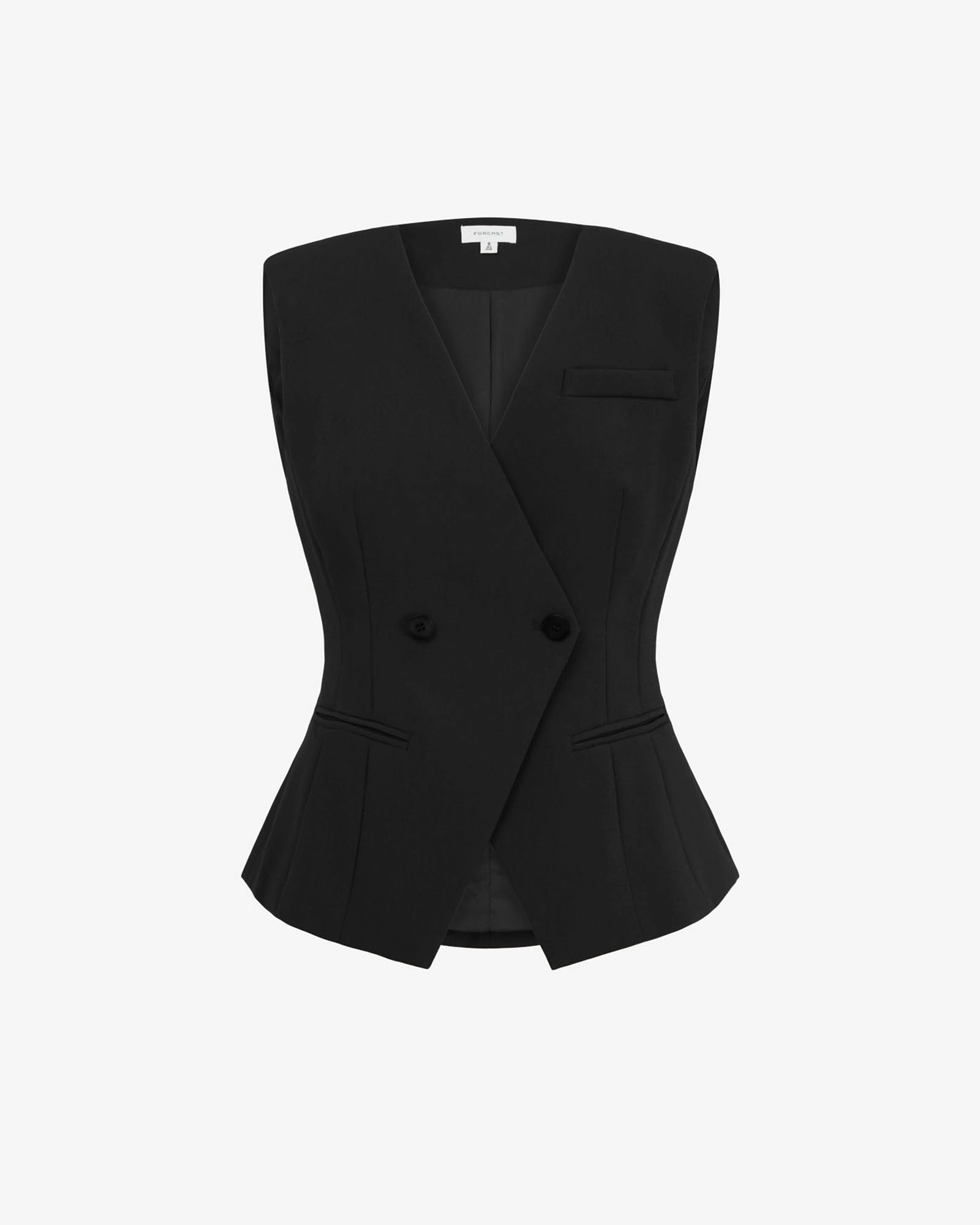 Nikki Collarless Vest