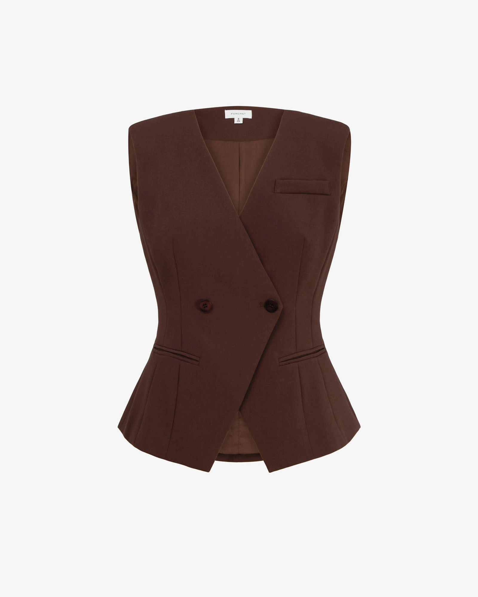 Nikki Collarless Vest