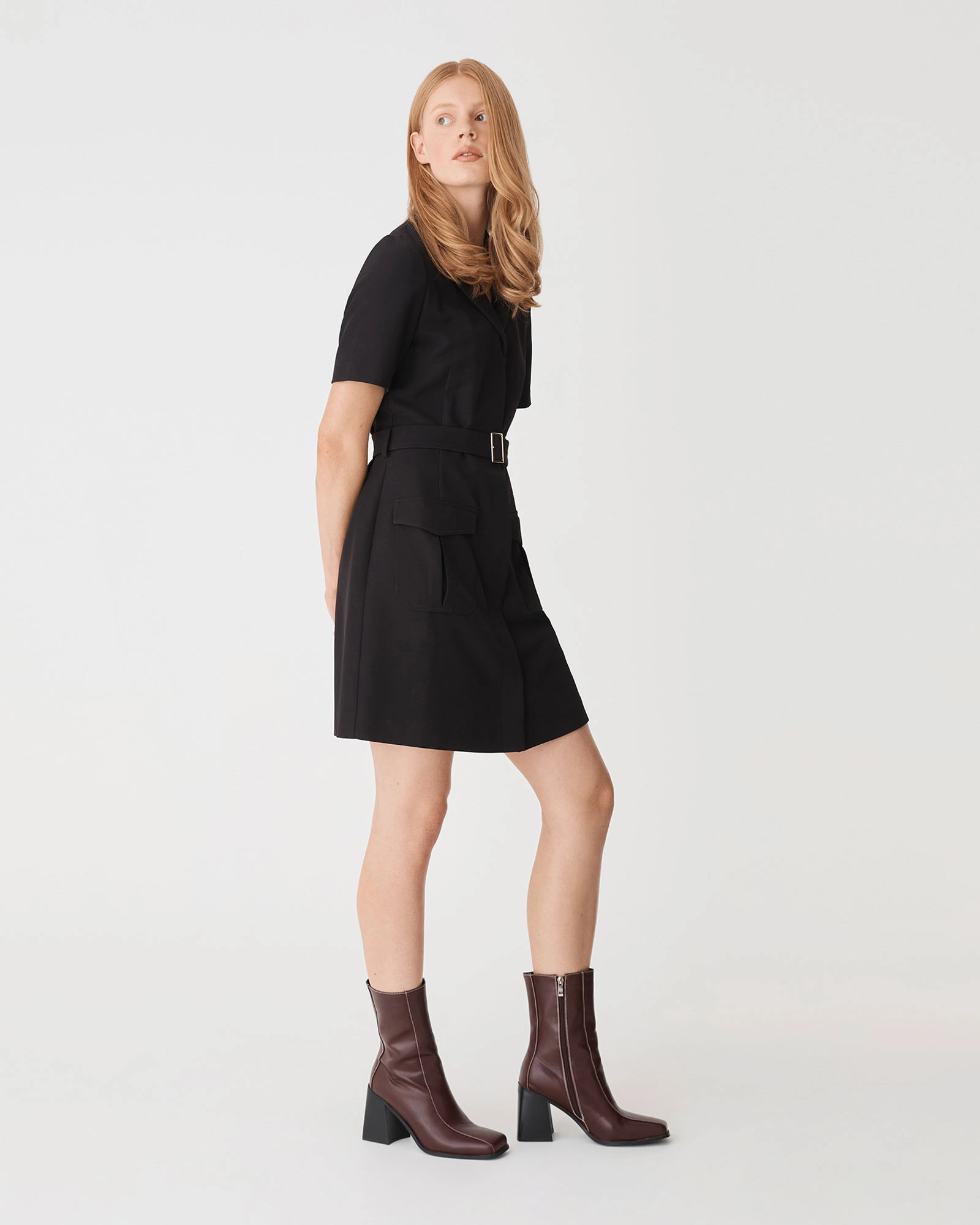 Stevie Utility Mini Dress
