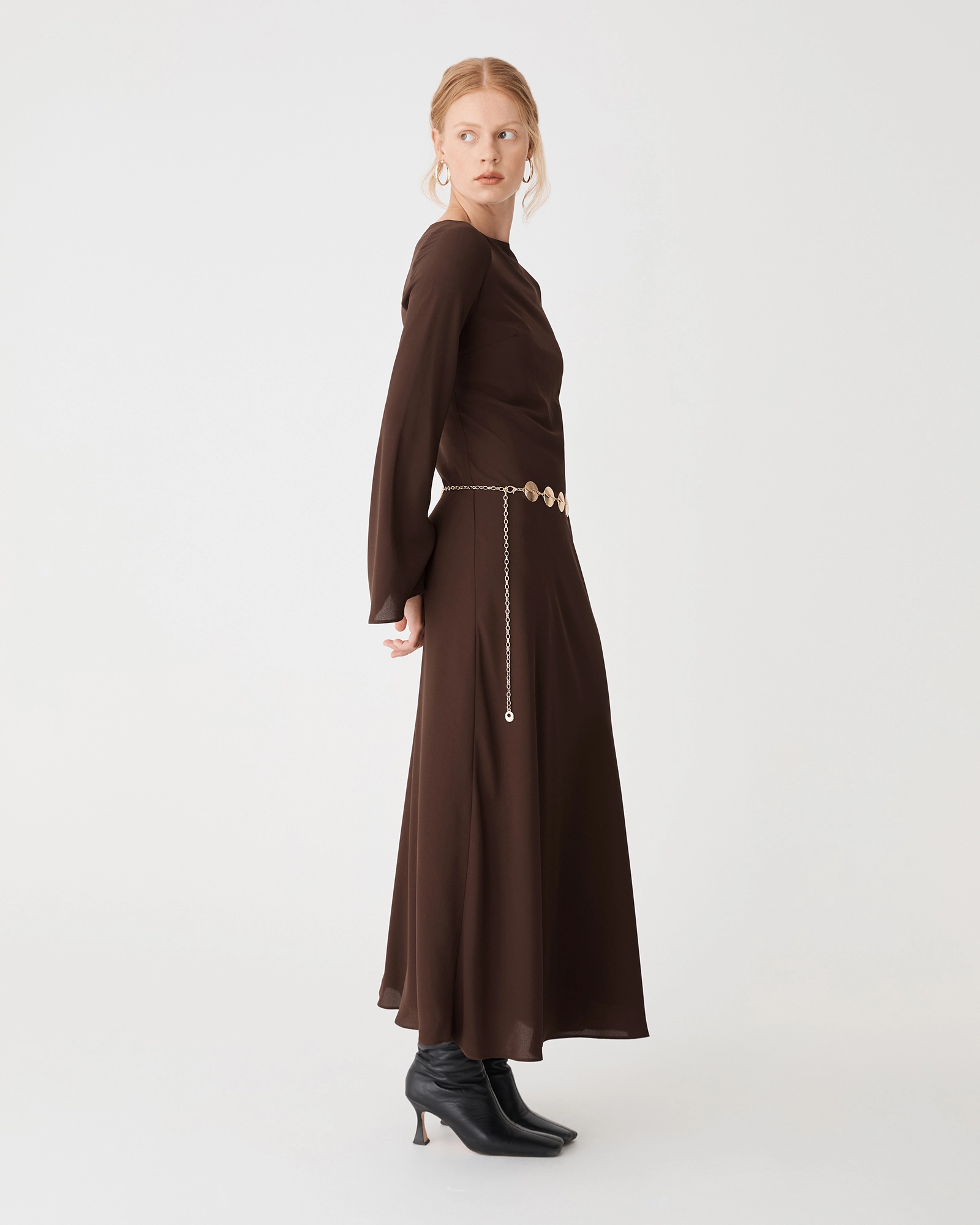 Quinn Bias Tie Waist Dress