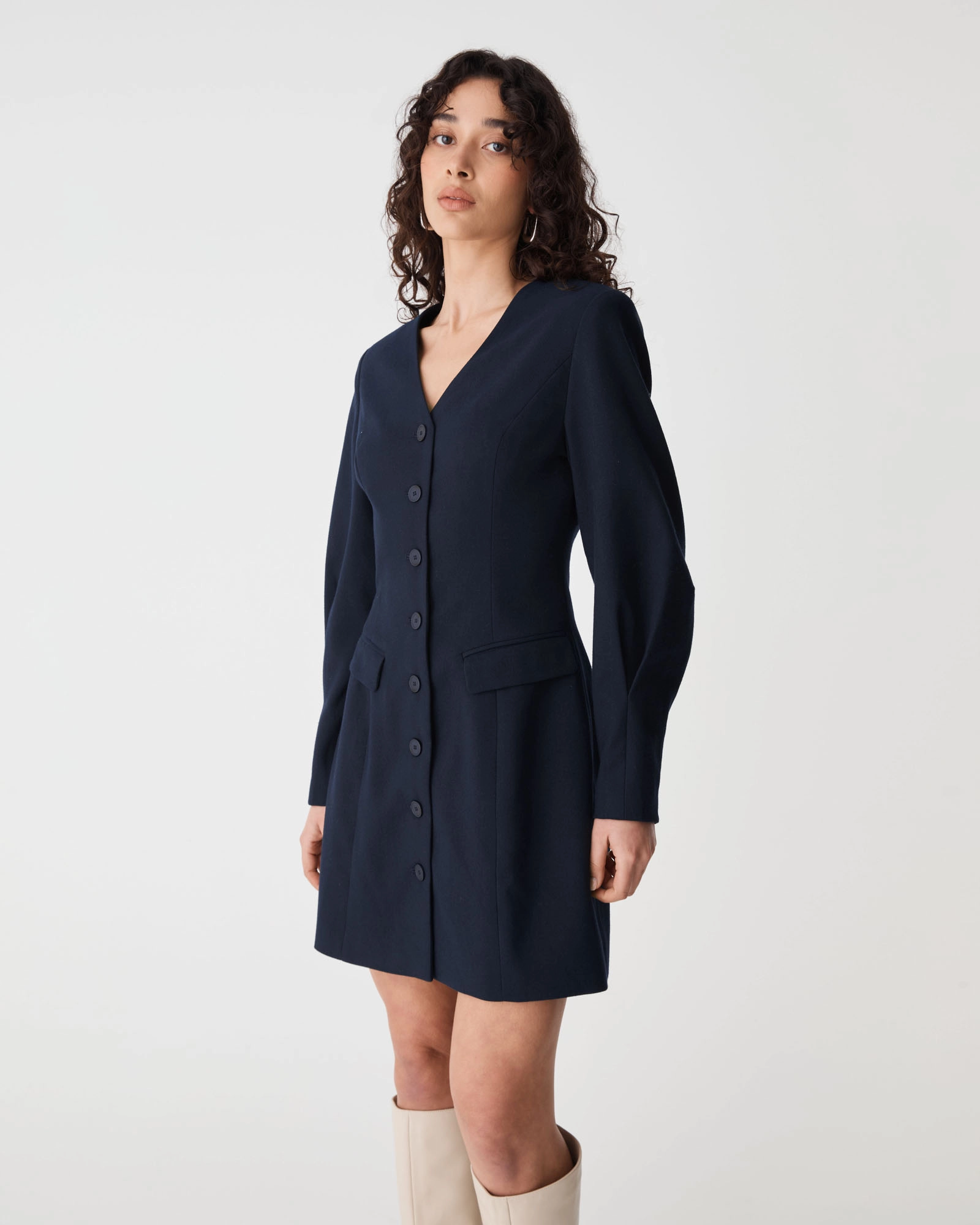 Dale Barrel Sleeve Dress