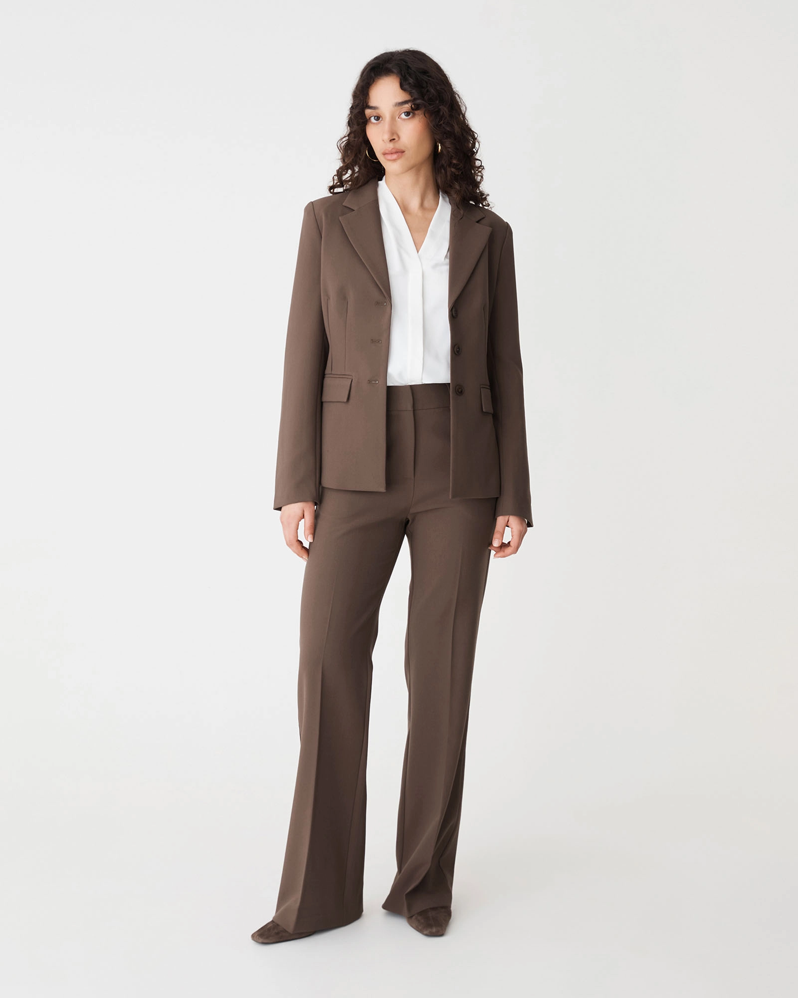 Lydia Fitted Waist Blazer