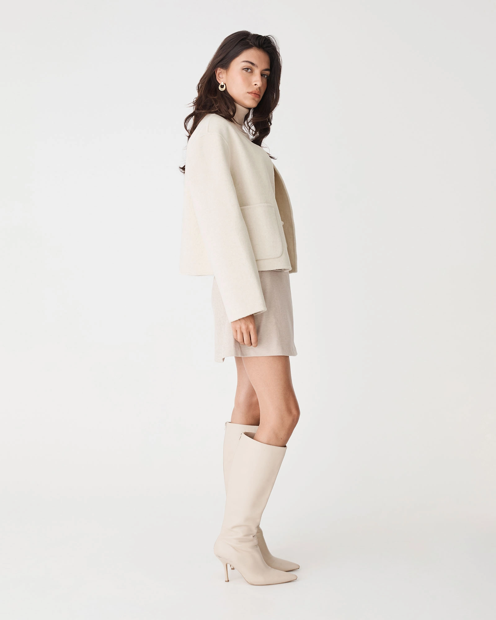 Alani Crop Wool Jacket