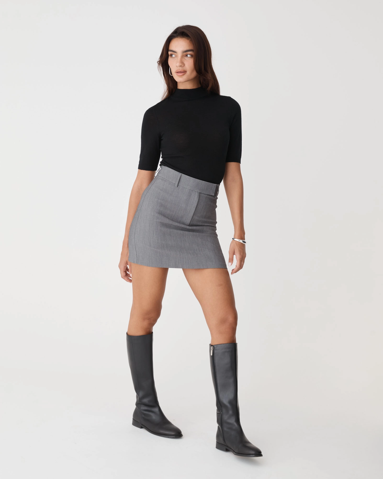 Ellen Wool Short Sleeve Knit