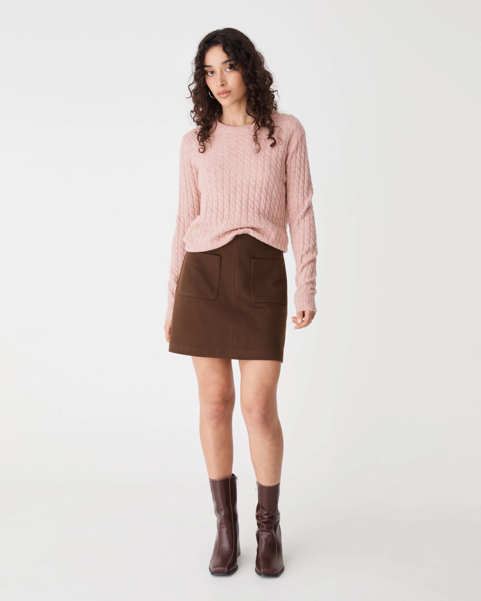 Andie Cable Knit Jumper
