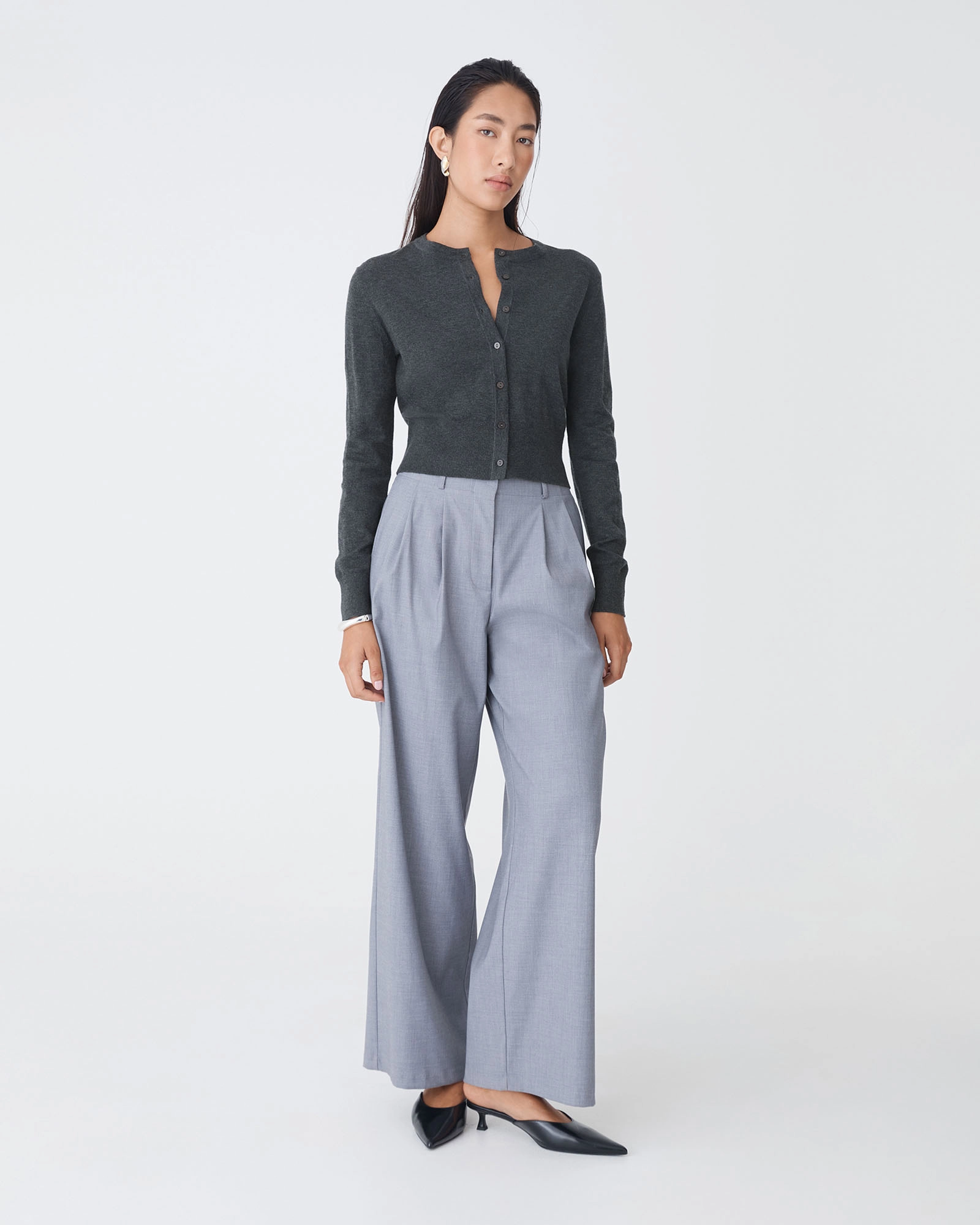 Cassie Crew Neck Cardigan