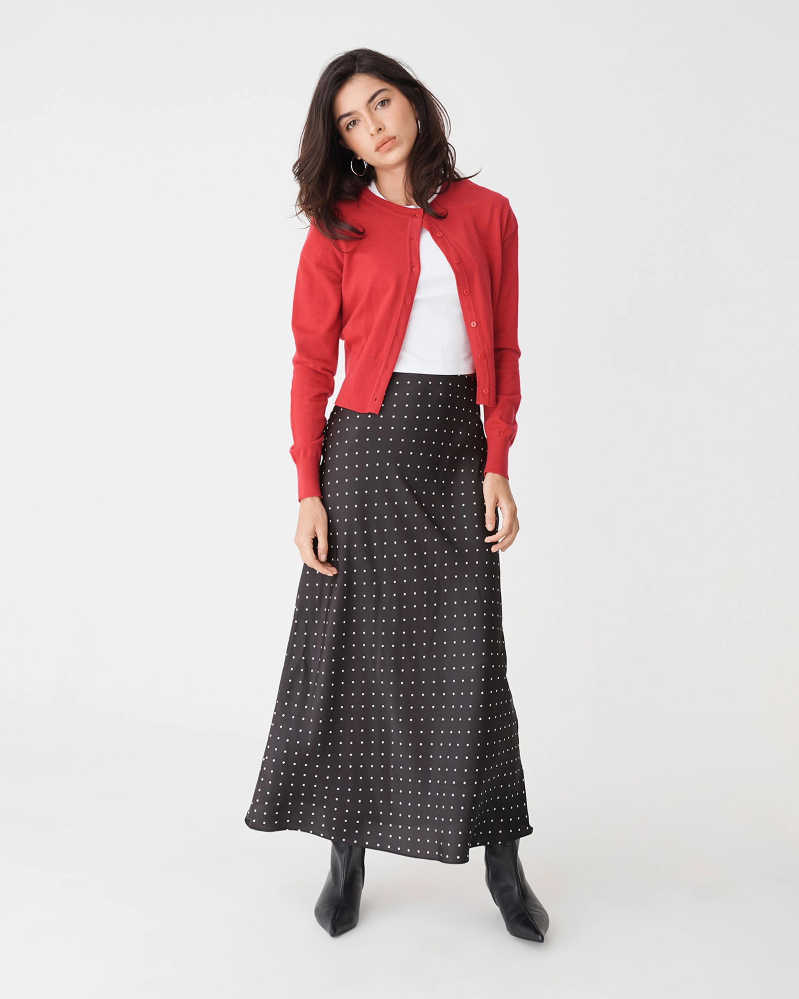 Cassie Crew Neck Cardigan