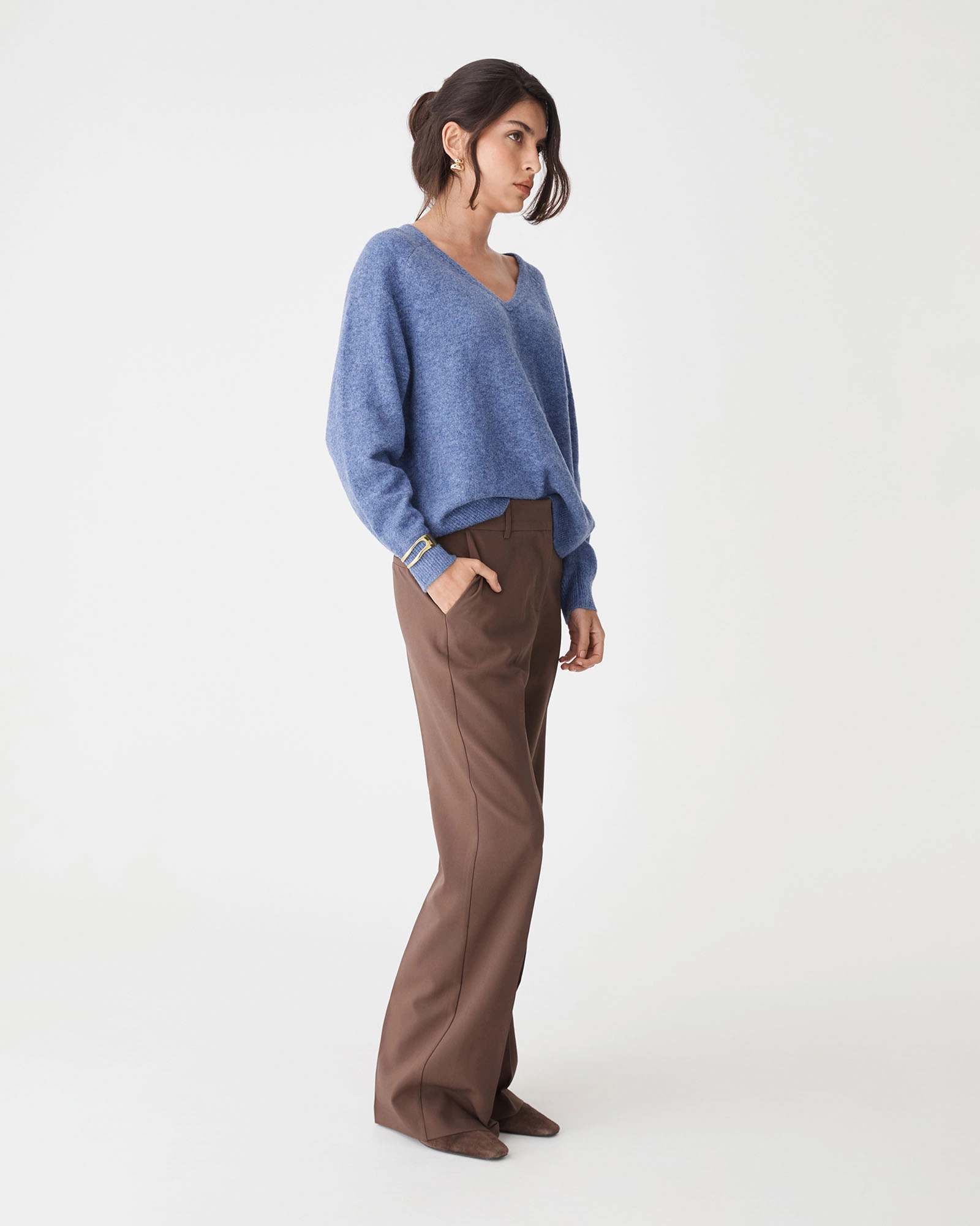 Octavia V-neck Jumper