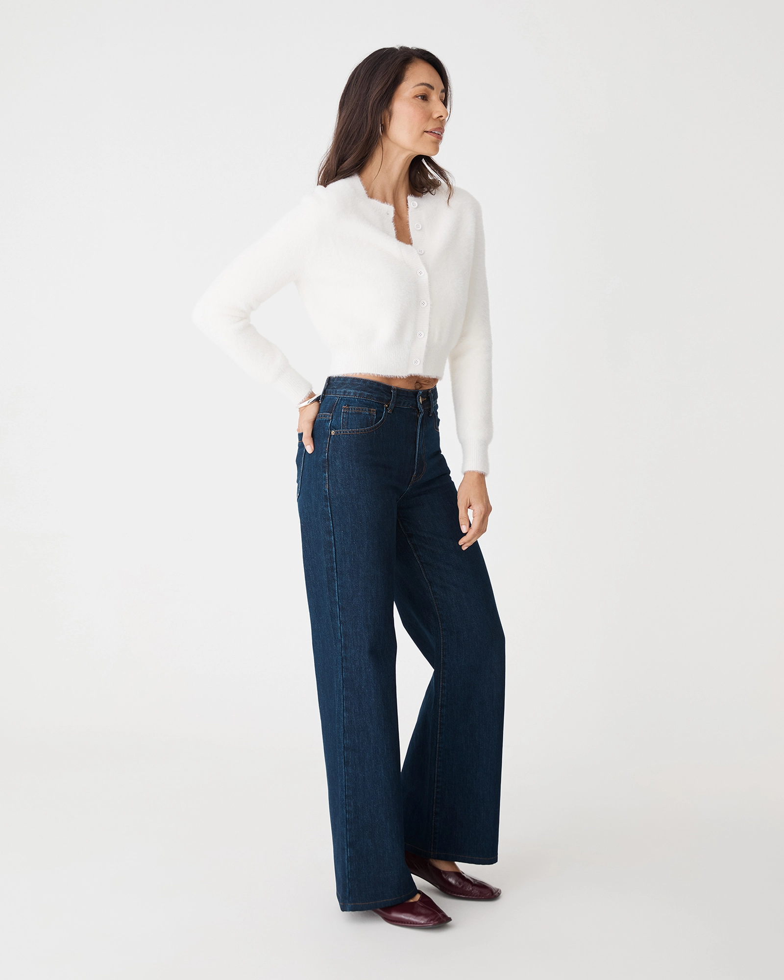 Vanessa Fluffy Cardigan
