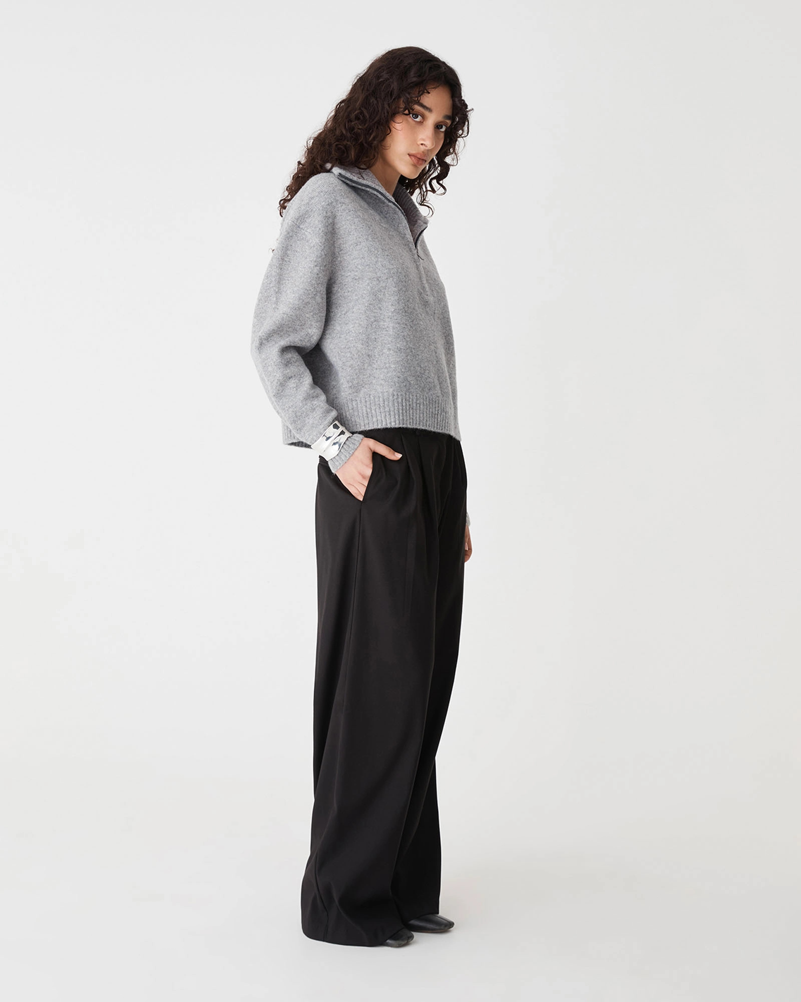 Marnie Half Zip Jumper