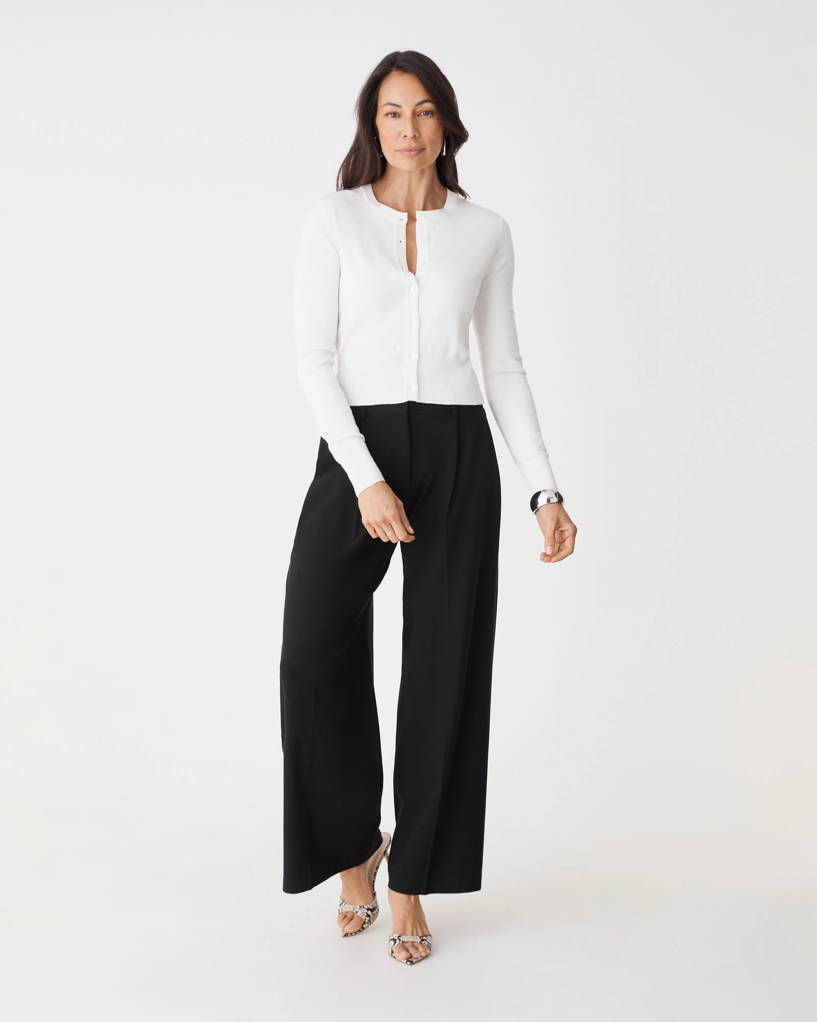 Jessie Crew Neck Cardigan