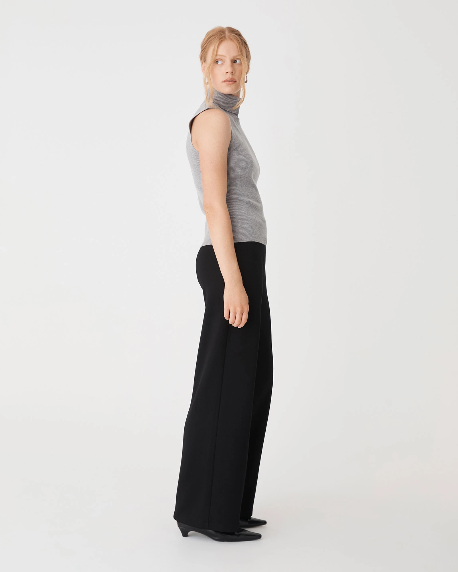 Juno Wide Leg Ponte Pants