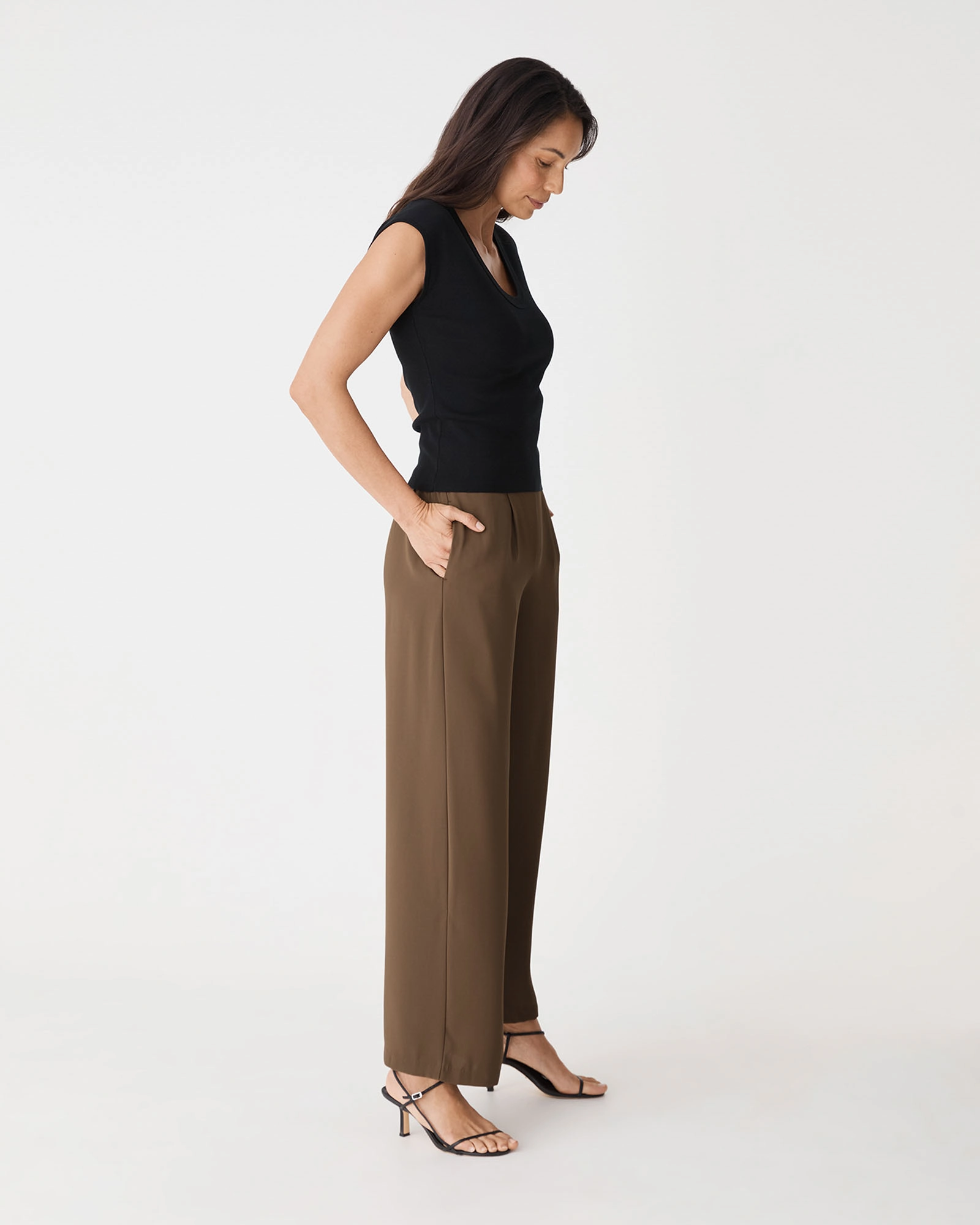 Maggie Elastic Waist Pants