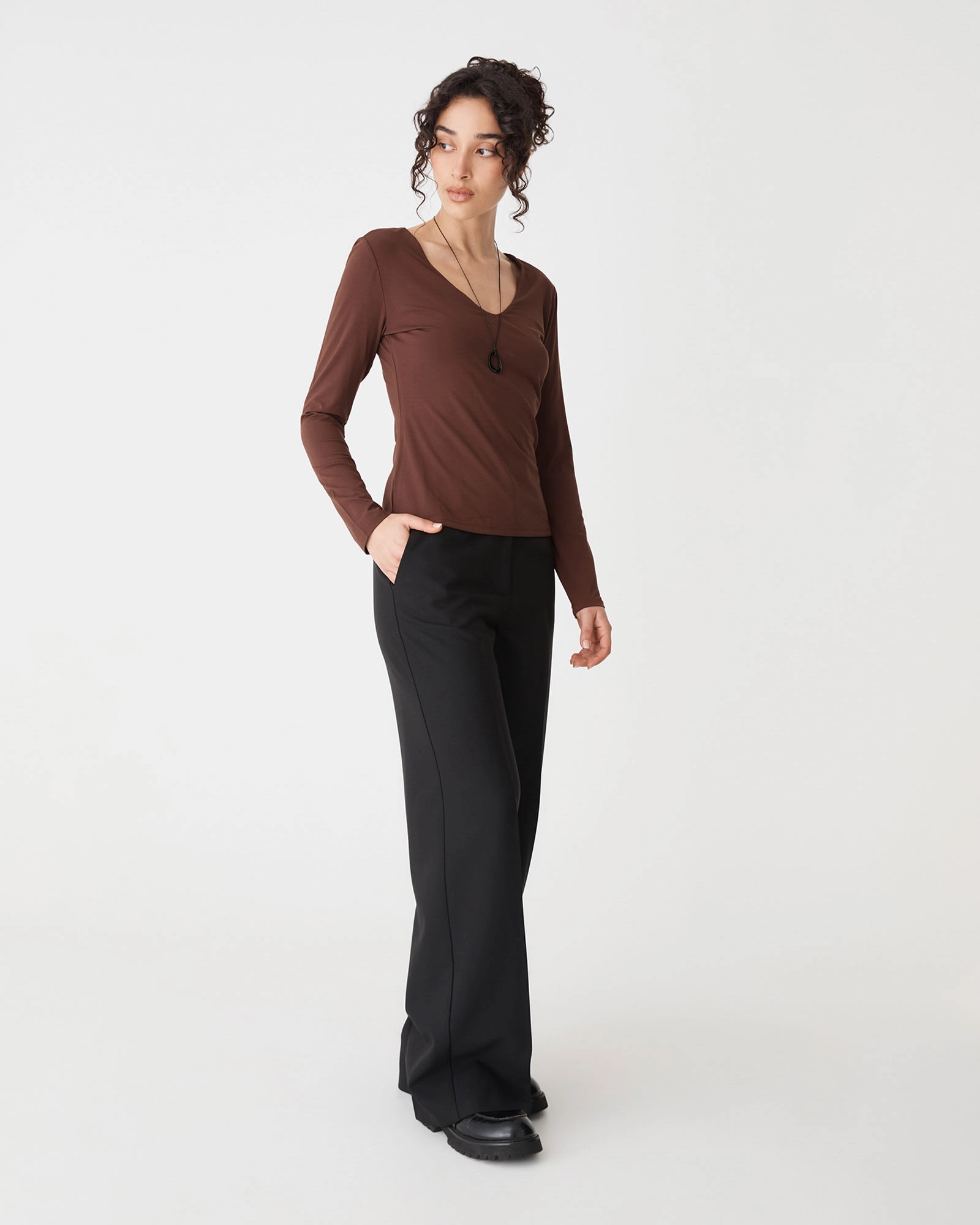 Isla V-neck Bamboo Top