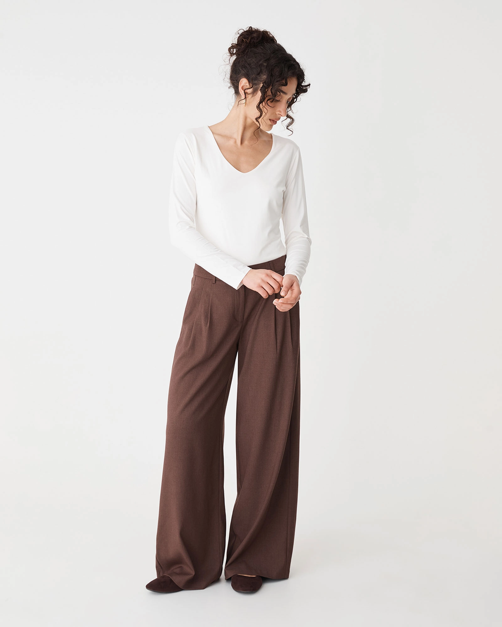 Isla V-neck Bamboo Top