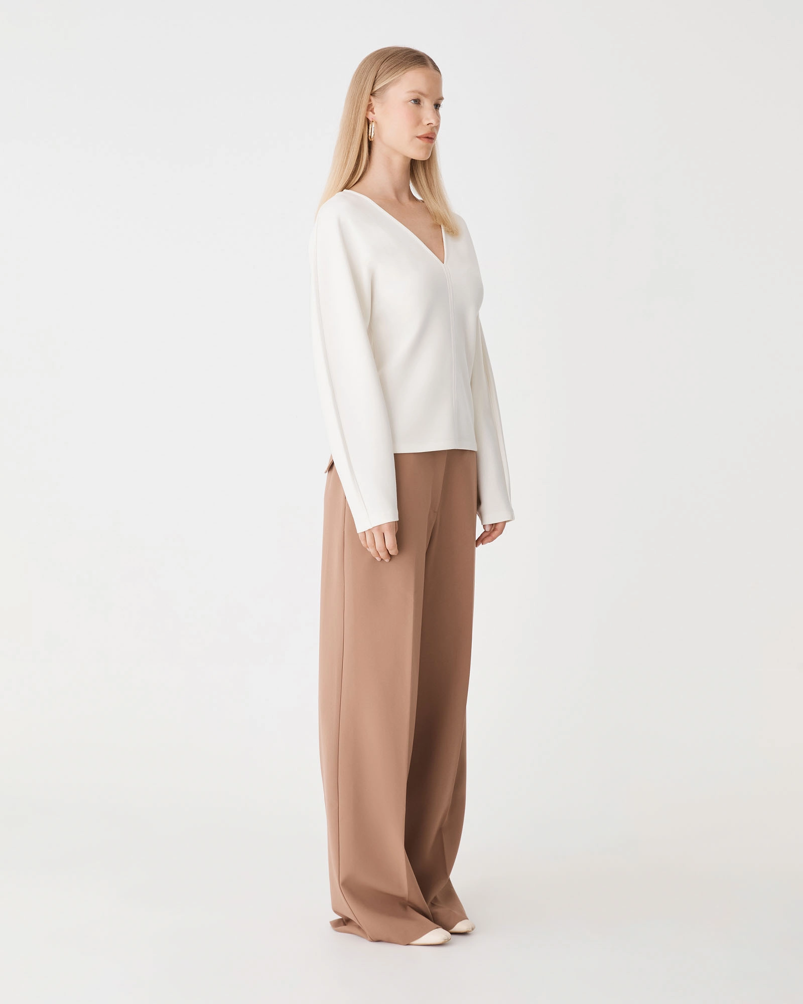 Tate V-neck Dolman Sleeve Top