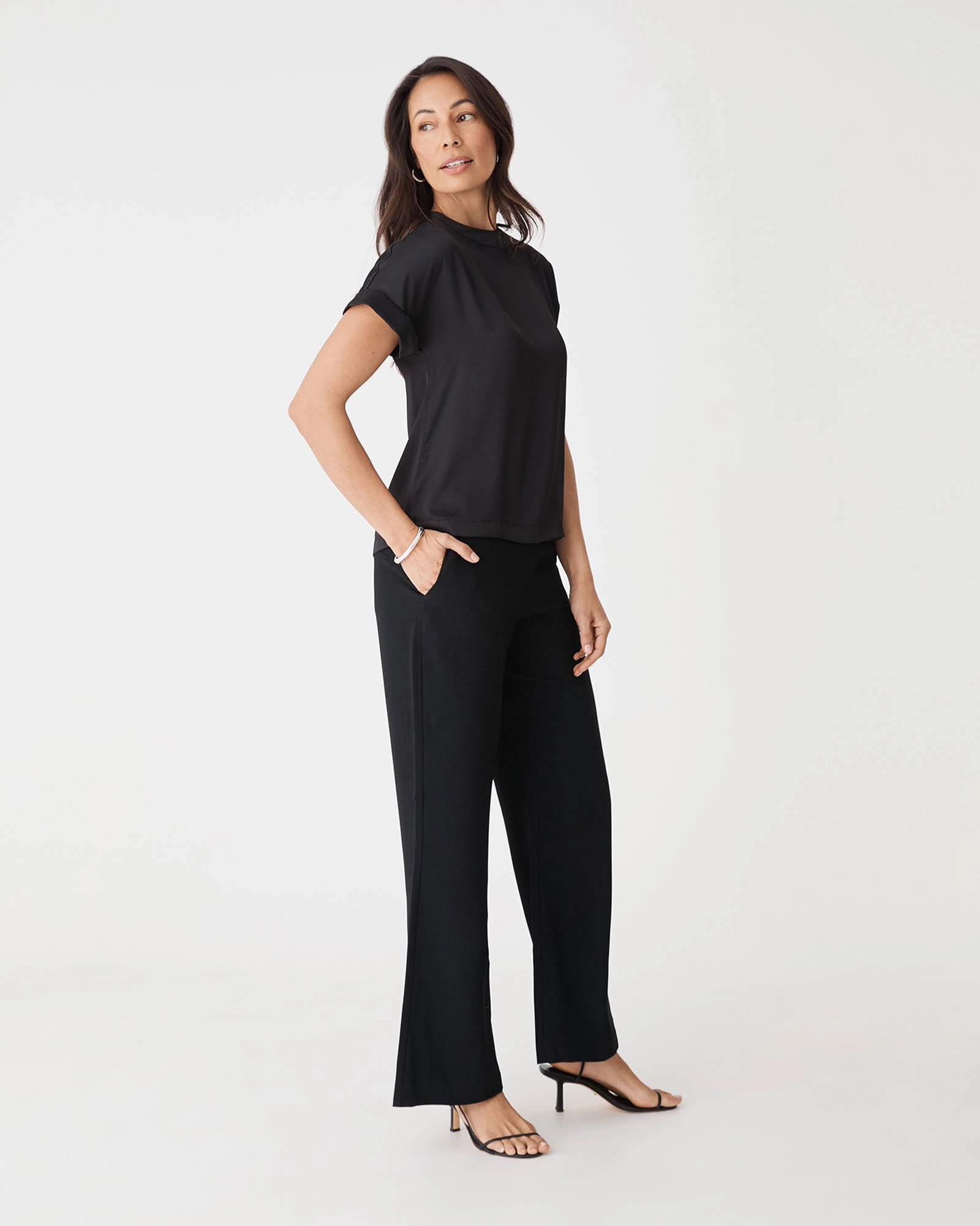 Cameron Satin Tee