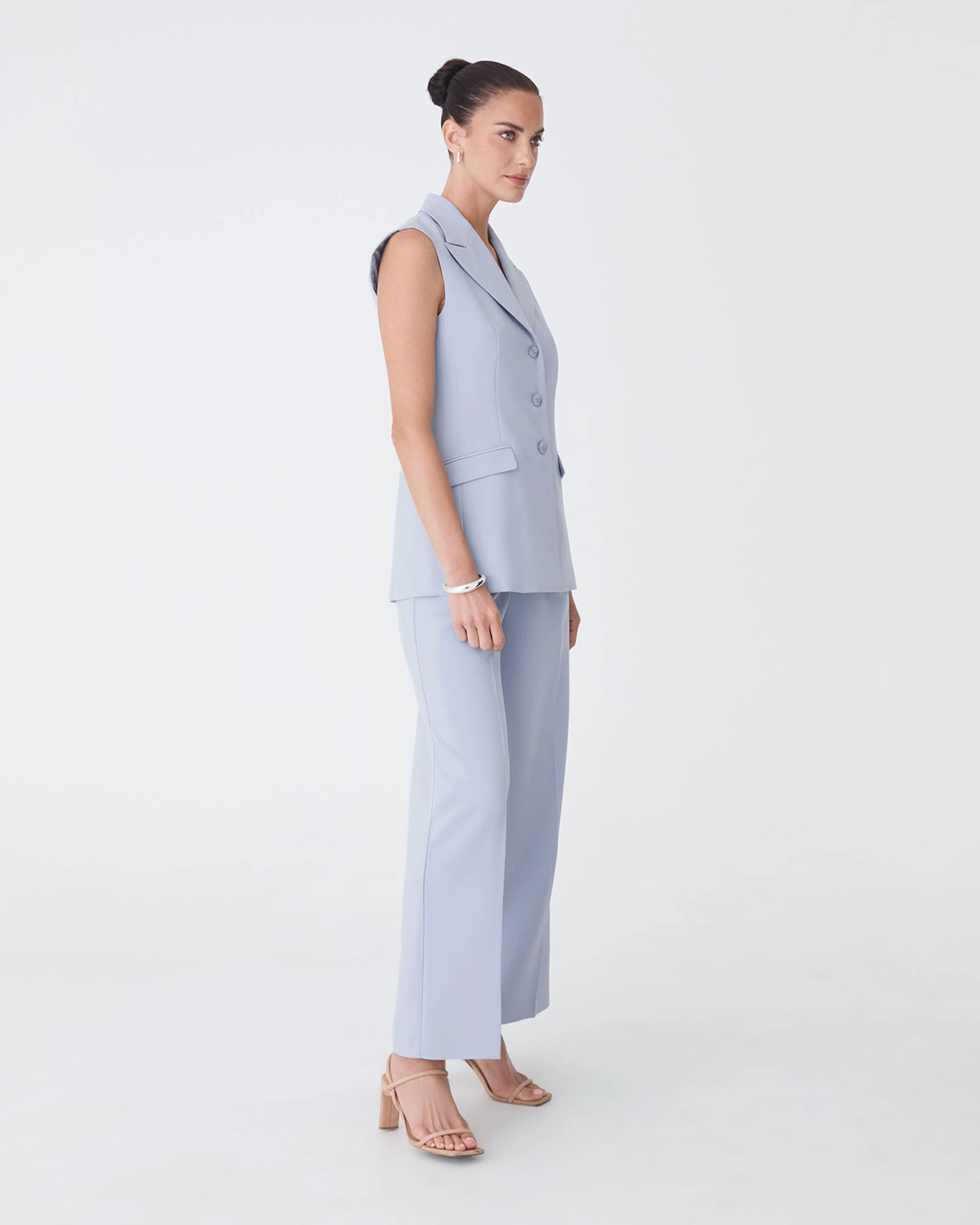 Nikki Long Collared Vest