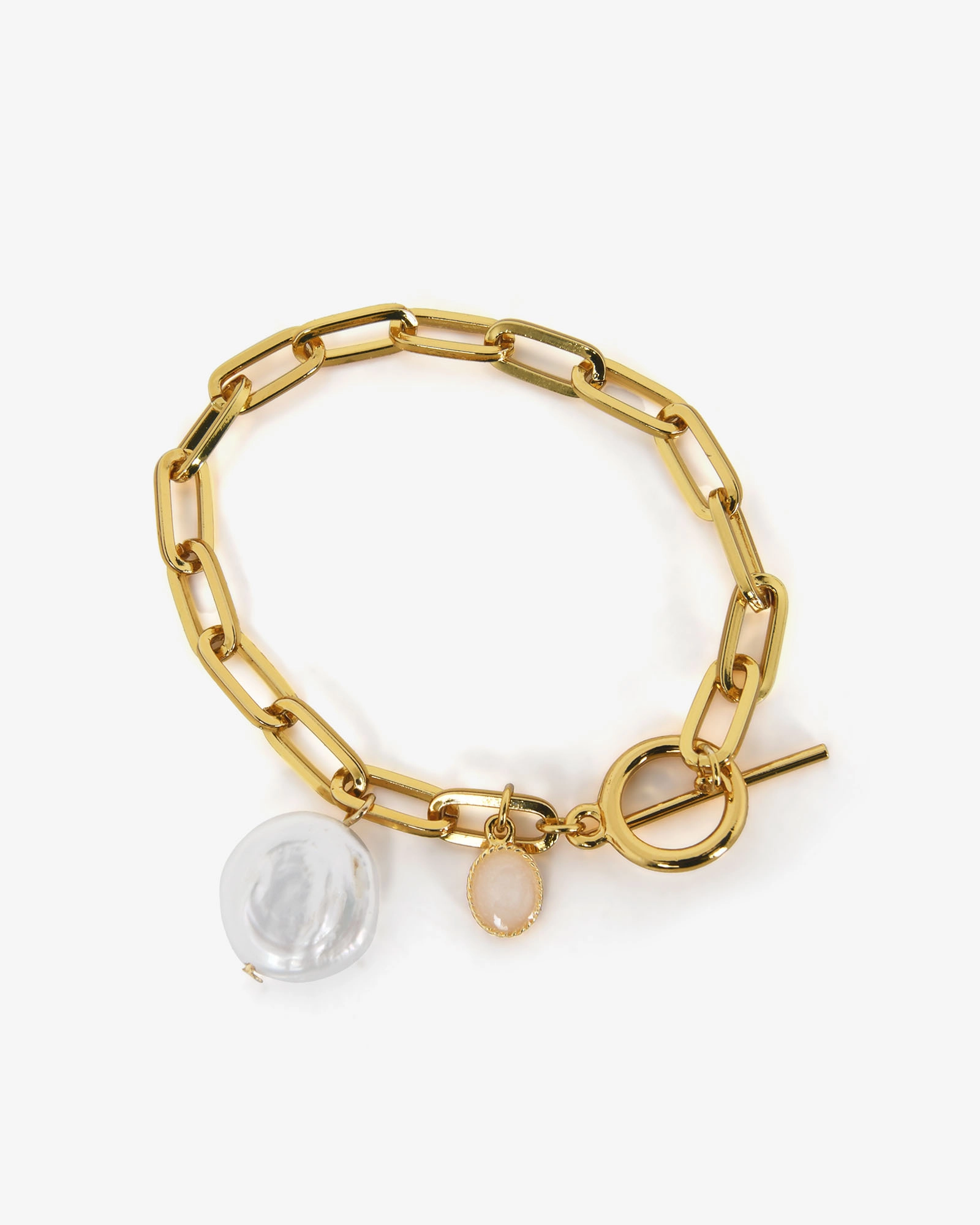 Noa Pearl Chain Bracelet