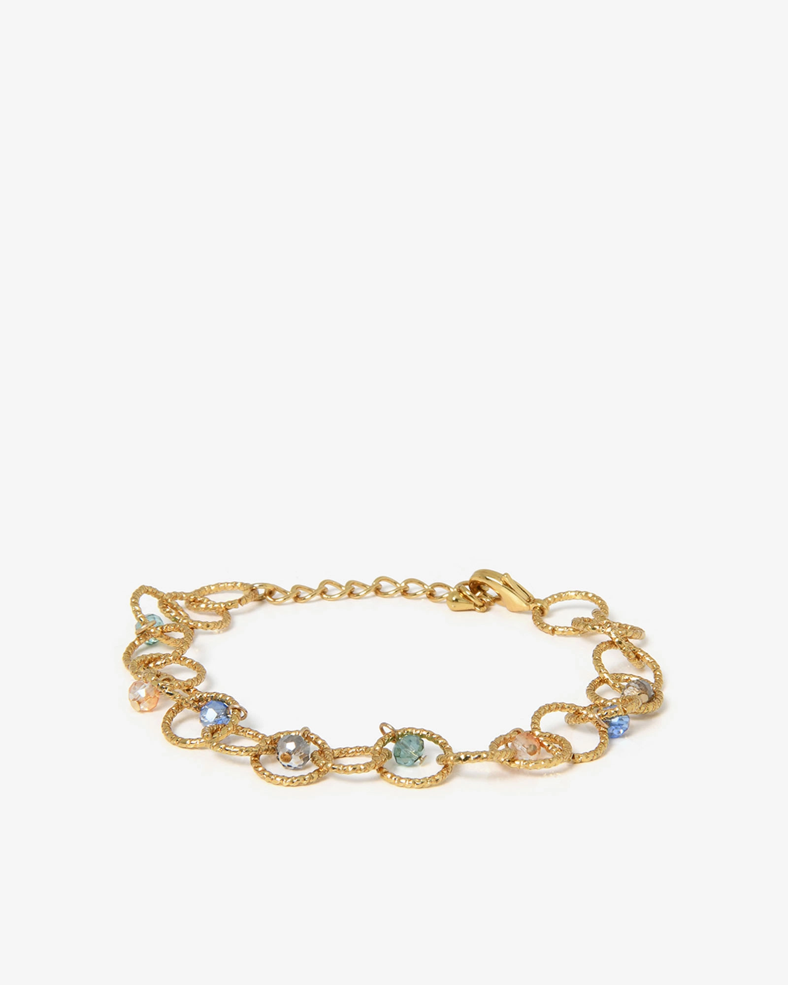 Amaris Crystal Chain Bracelet 