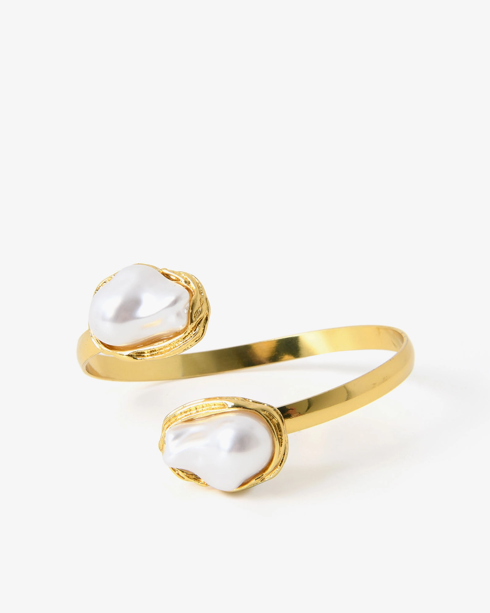 Clara Pearl Statement Bracelet