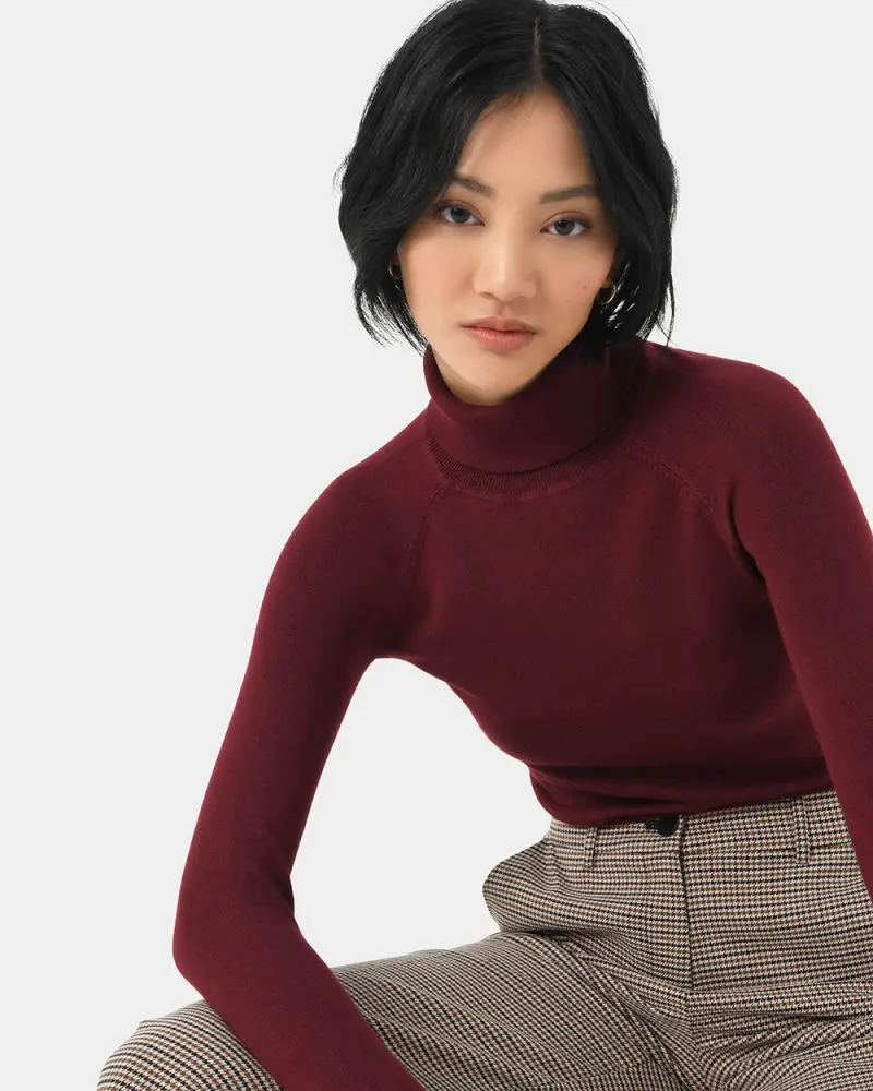 Forcast Clothing - Clarisse Turtleneck Sweater
