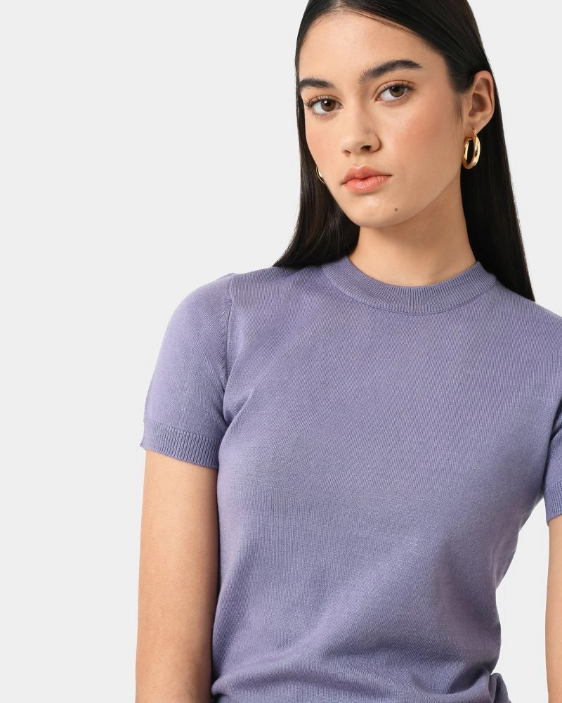 Forcast Clothing - Catherine Short Sleeve Knit