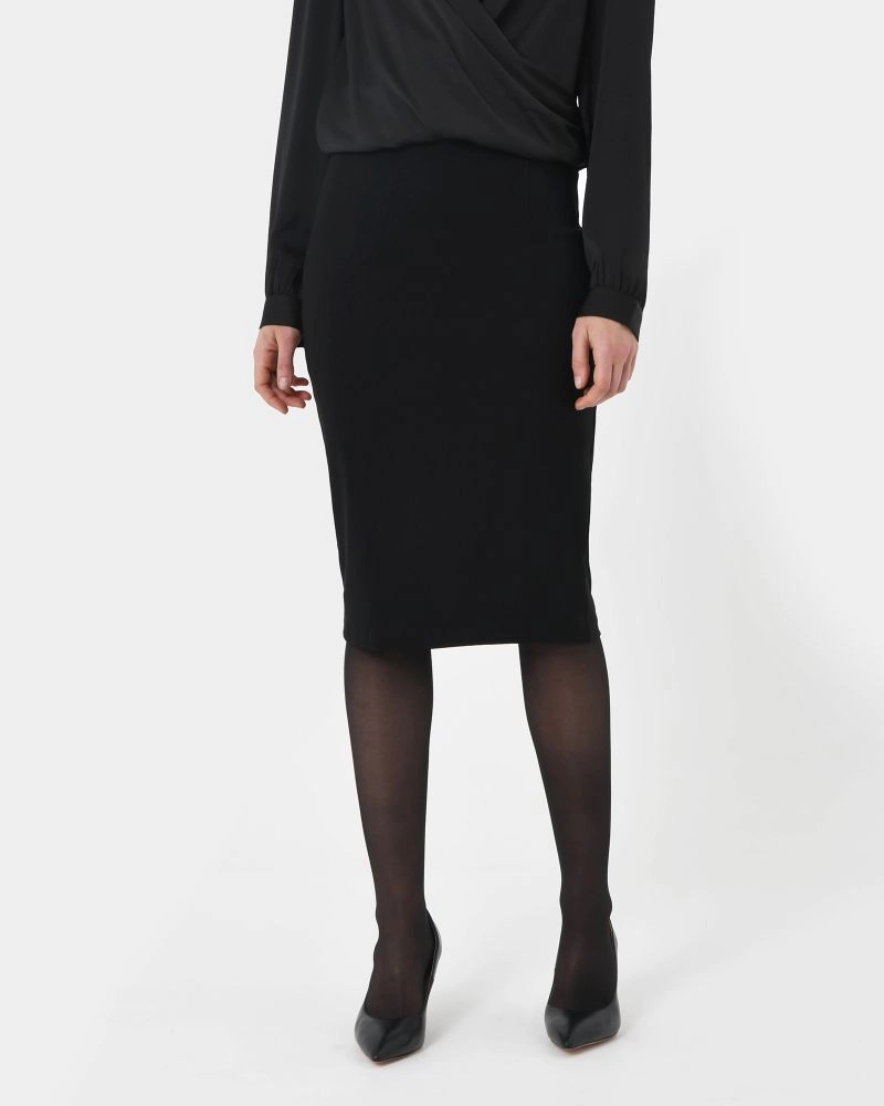 Forcast Clothing - Jayden Back Zipper Pencil Skirt