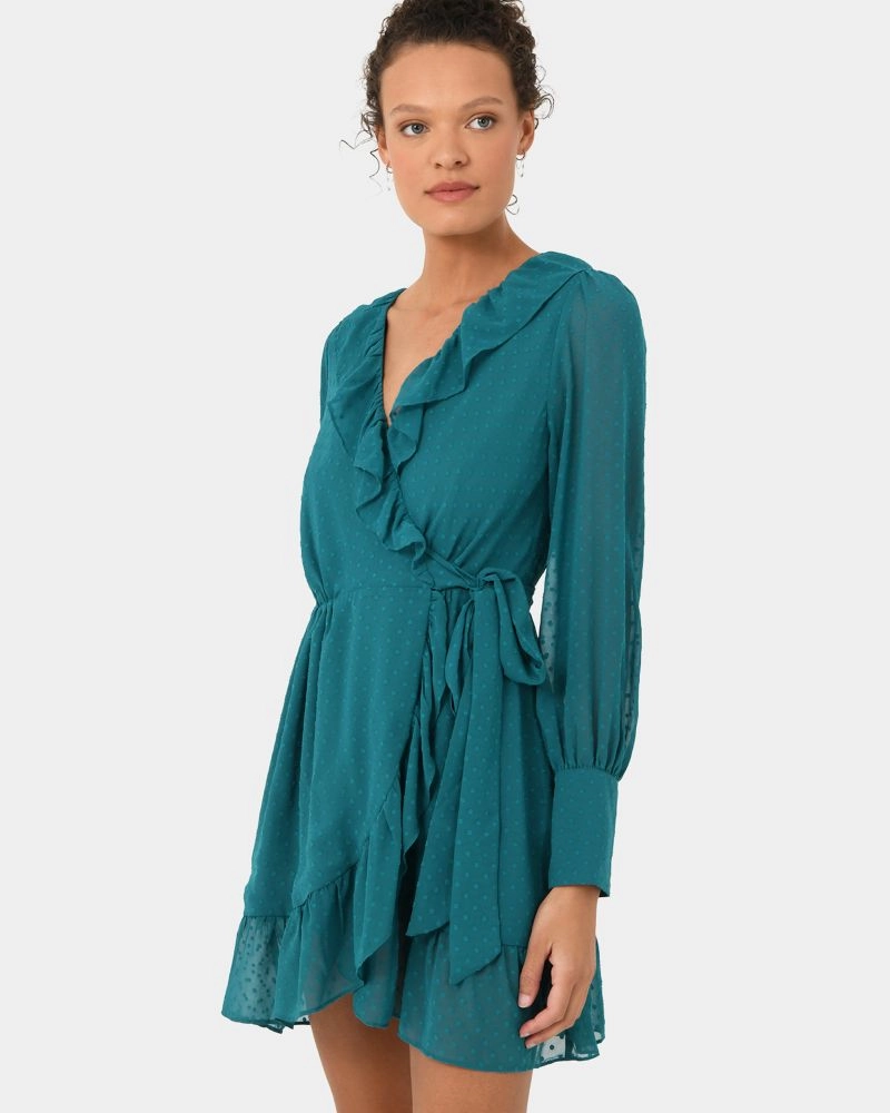 Forcast Clothing - Savina Ruffle Mini Dress