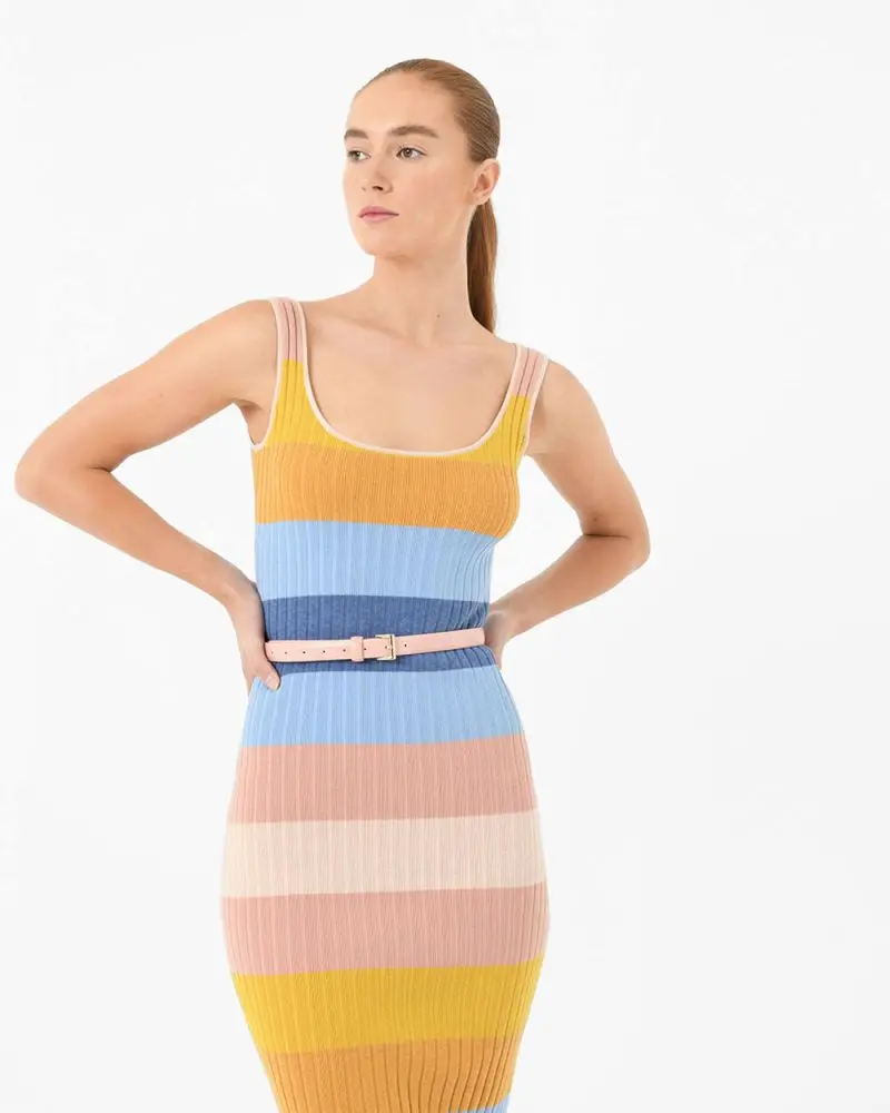 Bernice Rib Knit Dress