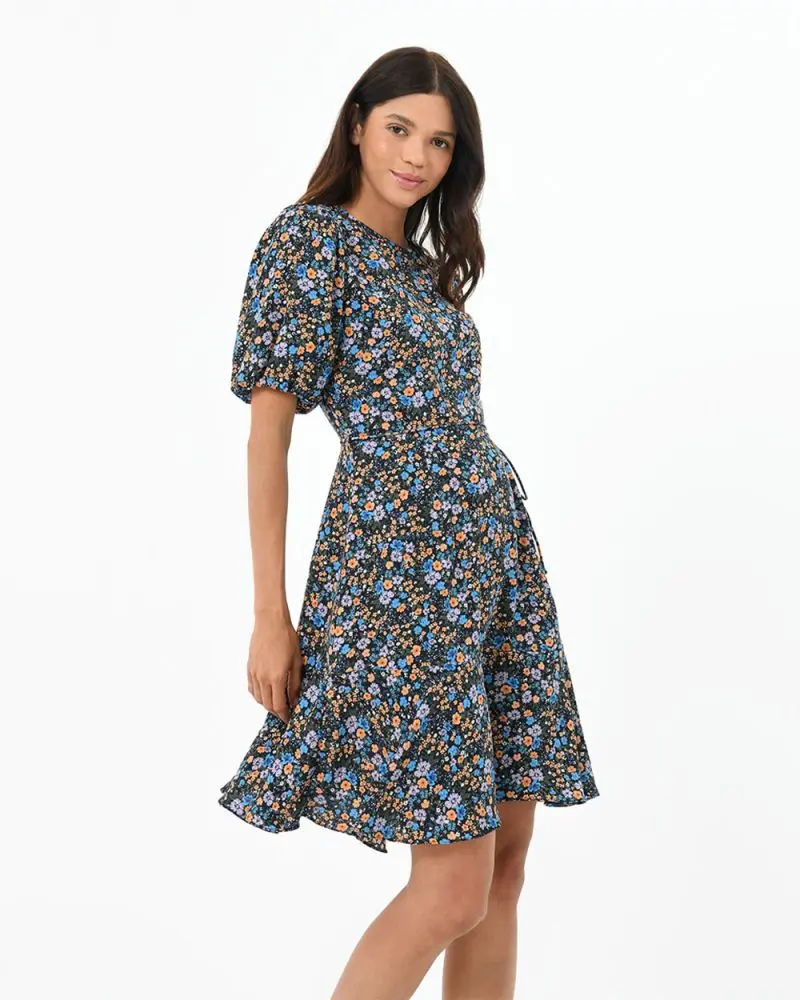 Oasis petunia top floral shirt dress