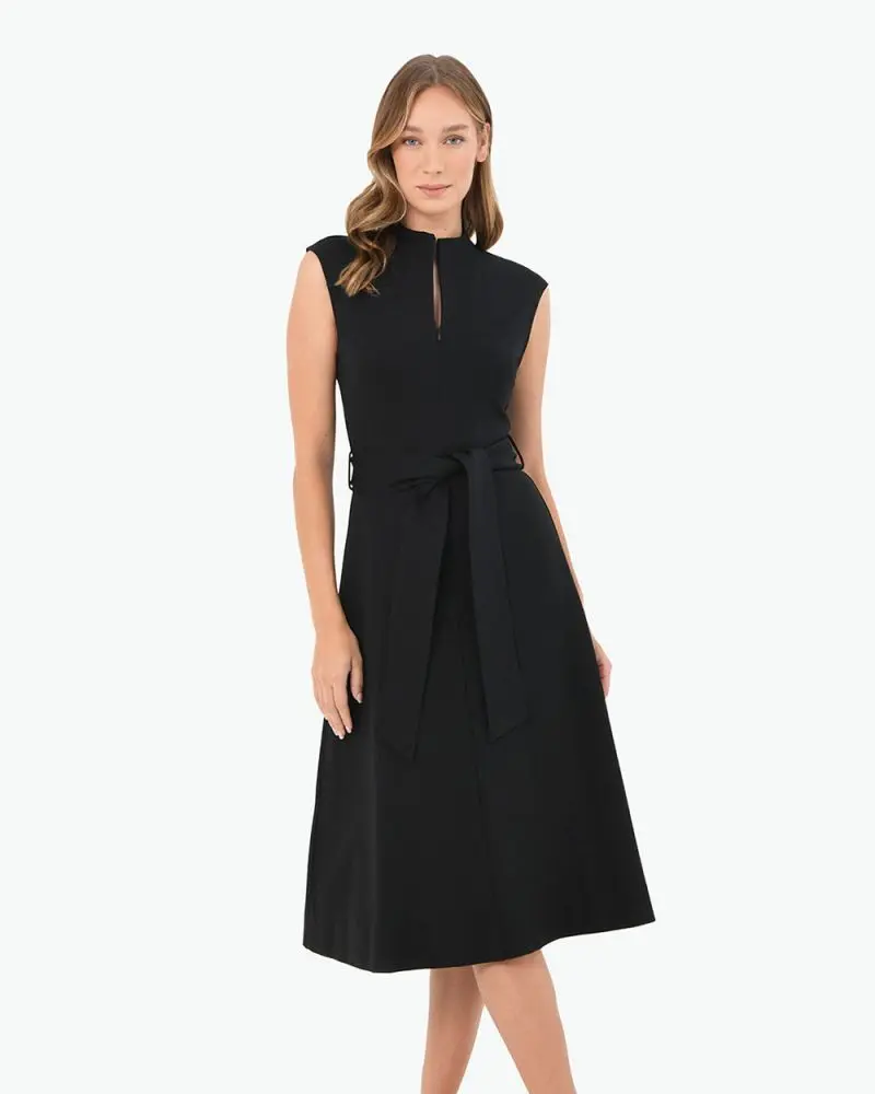 Lovito Floral V Neck Flared A-Line Dress, Women's Fashion, Dresses & Sets,  Dresses on Carousell