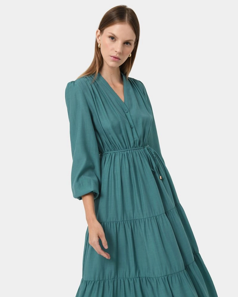 Forcast Clothing - Alessandra Tie Waist Dress
