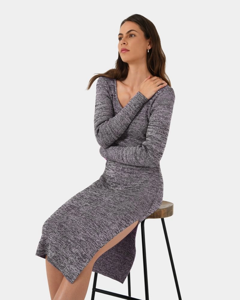Forcast Clothing - Nico Slim Fit Knit Dress