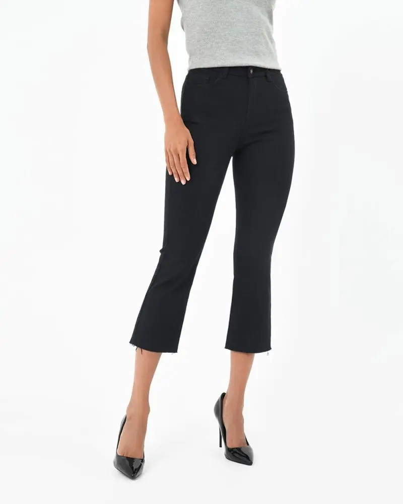 Forcast Clothing - Rosario Cropped Flare Jeans
