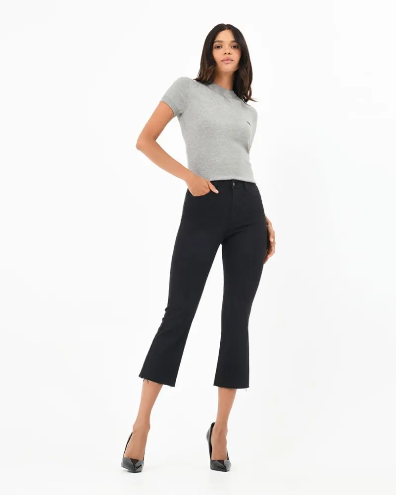 Rosario Cropped Flare Jeans