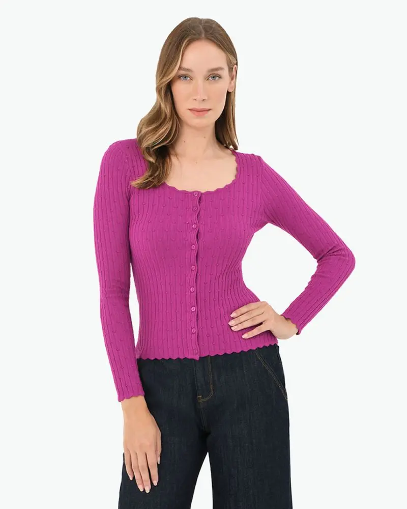 Forcast Clothing - Kasey Scoop Knit Top