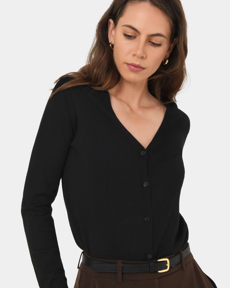 Floerns Women's Soft Longline Shirt Blouse - Button Front Drop Shoulder Top For Casual Wear