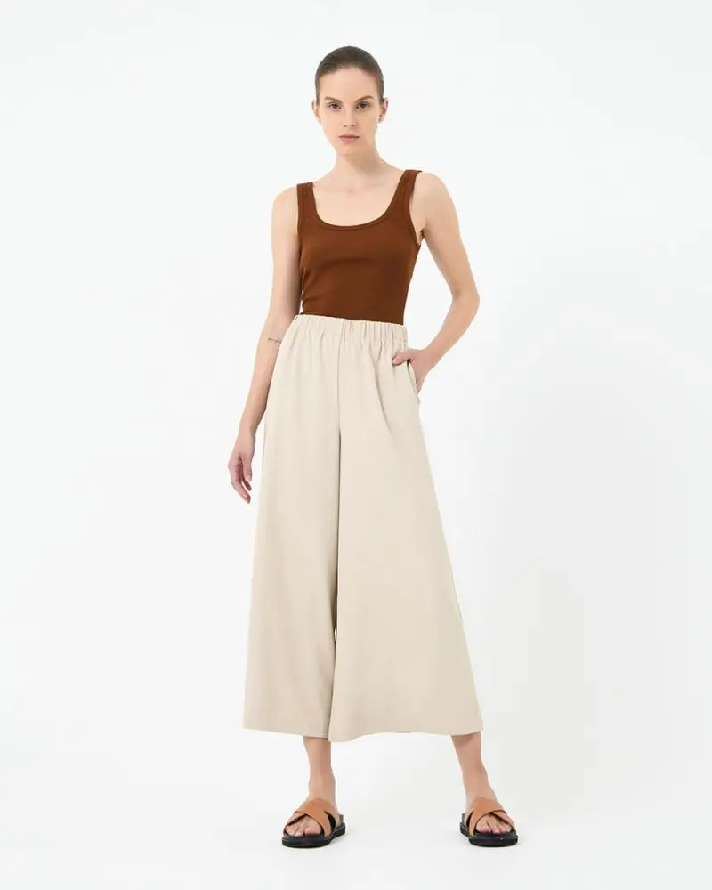 Dixie Cropped Palazzo Pants