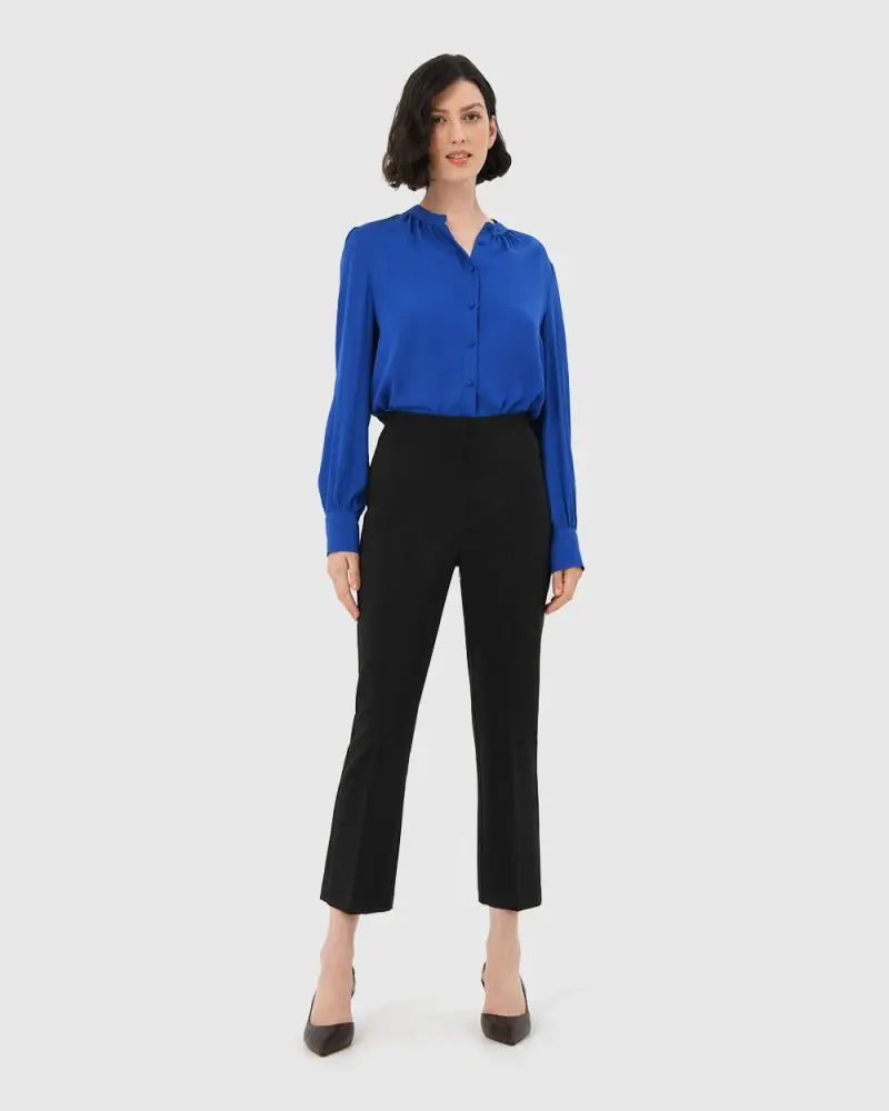 Forcast Clothing - Noel Crop Flare Trousers