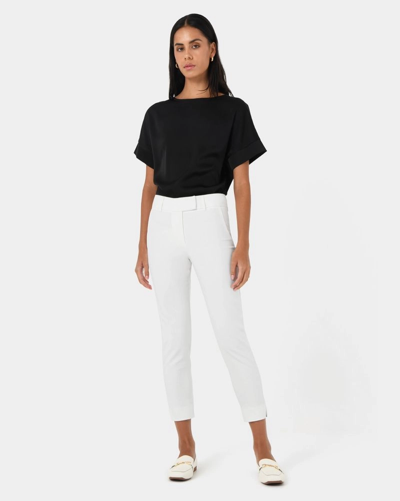 Forcast Clothing - Josie 2 Cropped Notch Pants