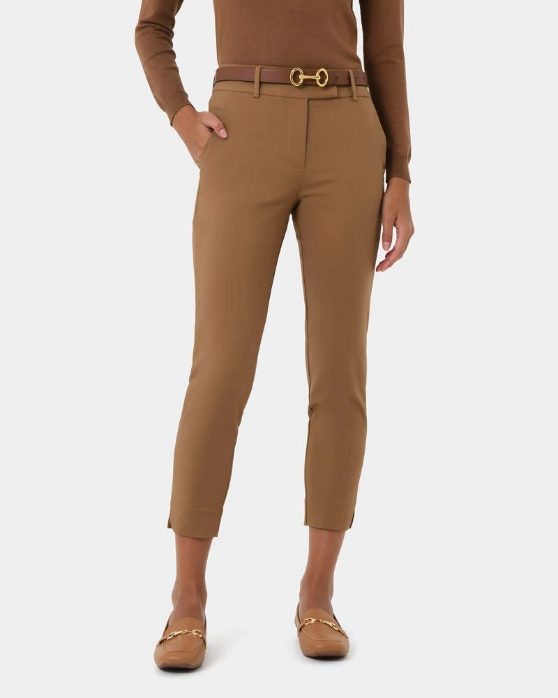 Forcast Clothing - Josie Cropped Notch Pants
